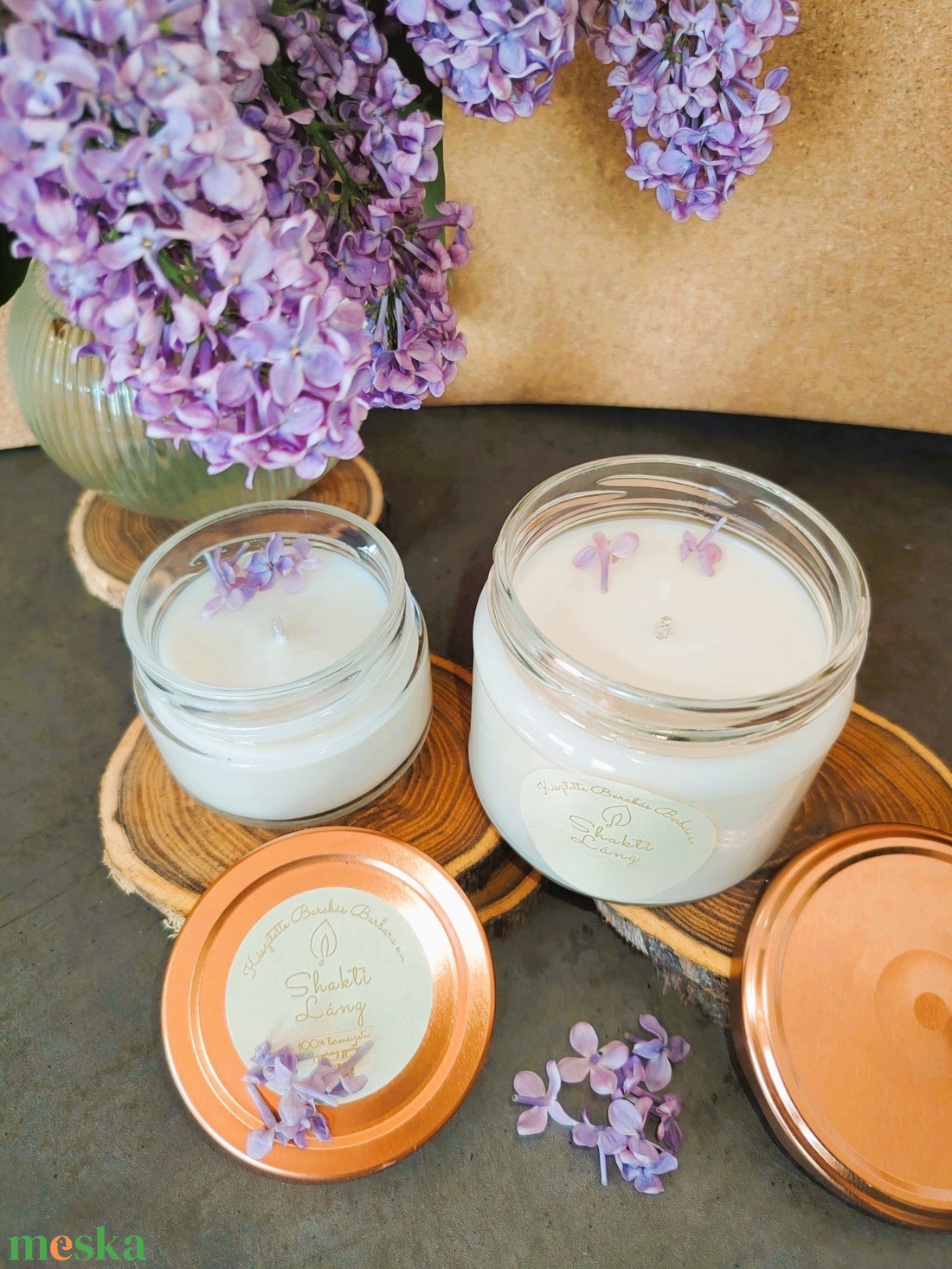 Tavasz Illata - Orgonavirág - otthon & életmód - gyertya, illat, aroma - gyertya - Meska.hu