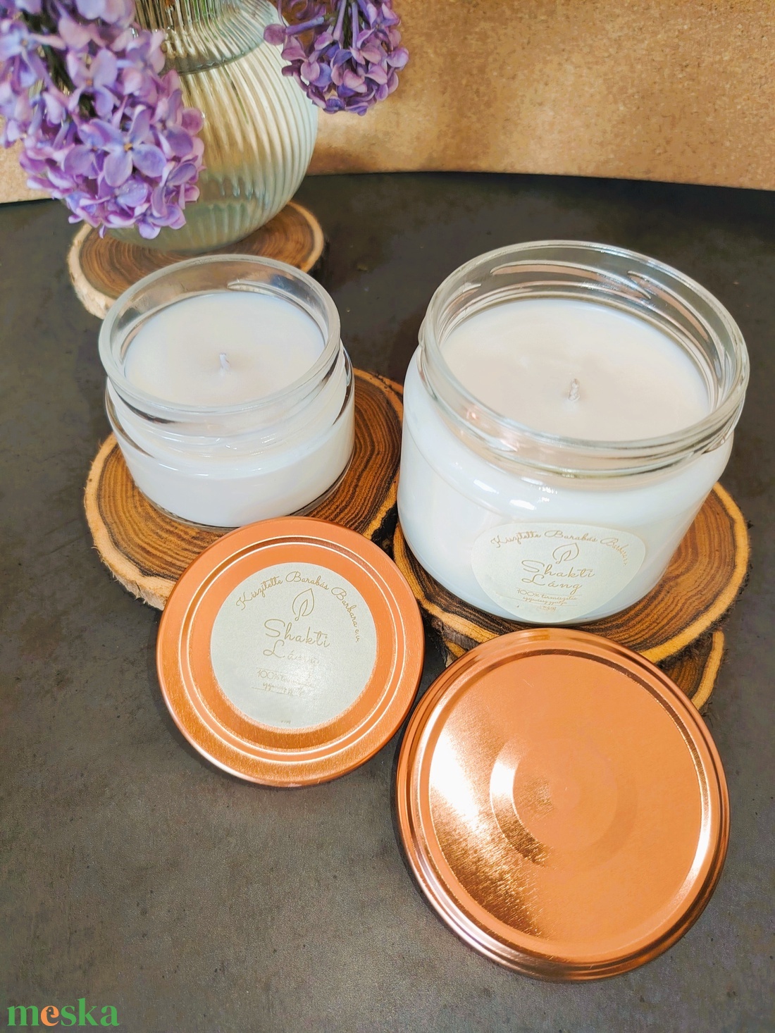 Tavasz Illata - Jácint virág - otthon & életmód - gyertya, illat, aroma - gyertya - Meska.hu