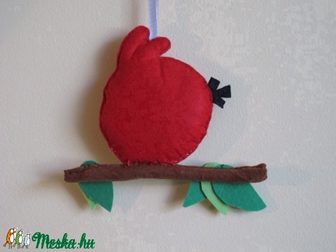 Angry birds_piros madár névtábla -  - Meska.hu