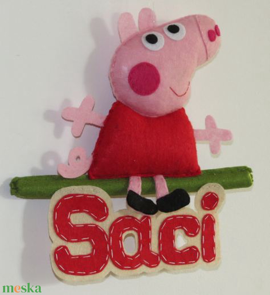 Peppa malac névtábla - otthon & életmód - dekoráció - fali és függő dekoráció - betű & név - Meska.hu Peppa malac névtábla - otthon & életmód - dekoráció - fali és függő dekoráció - betű & név - Meska.hu