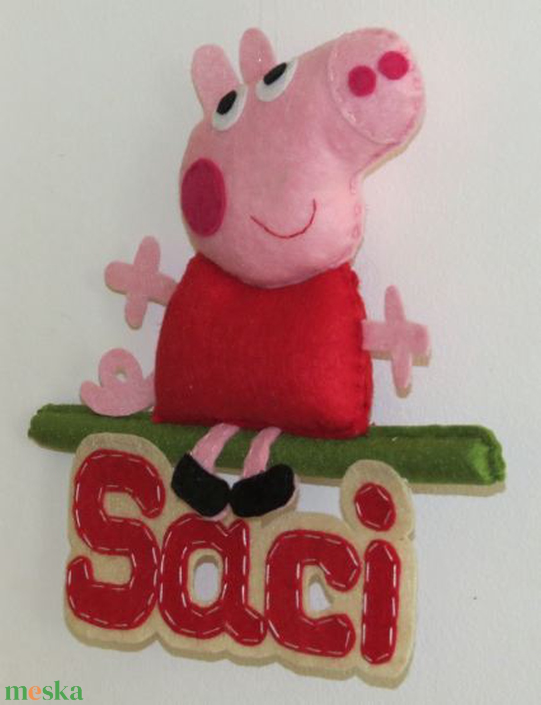 Peppa malac névtábla - otthon & életmód - dekoráció - fali és függő dekoráció - betű & név - Meska.hu Peppa malac névtábla - otthon & életmód - dekoráció - fali és függő dekoráció - betű & név - Meska.hu