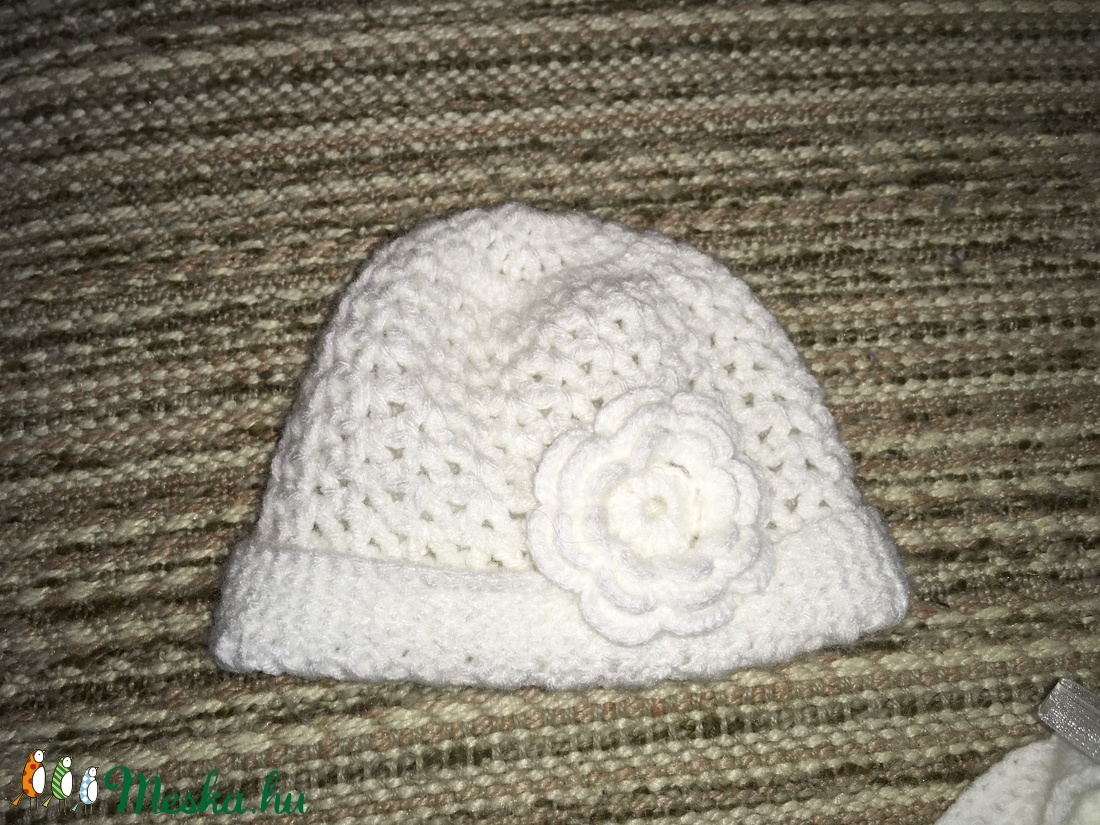 Koraszülött horgolt szett - ruha & divat - gyerekruha - Meska.hu