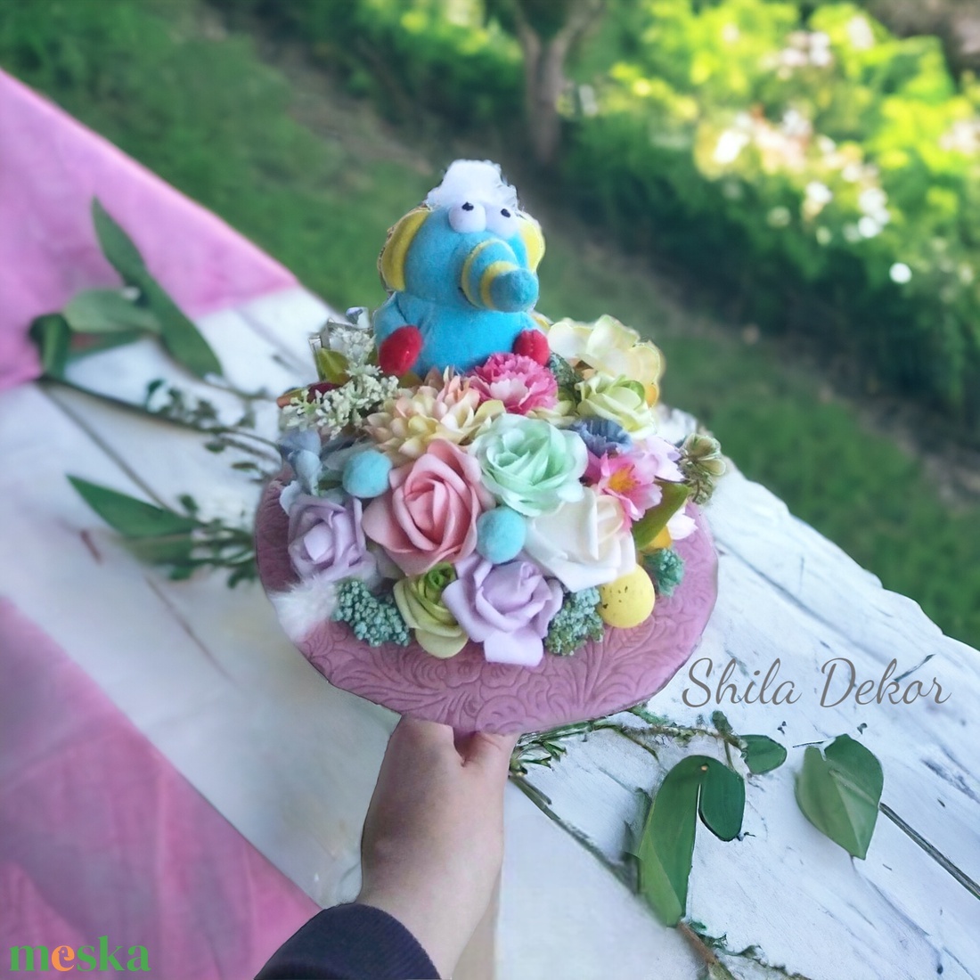 Ovis ballagási csokor  - otthon & életmód - dekoráció - Meska.hu