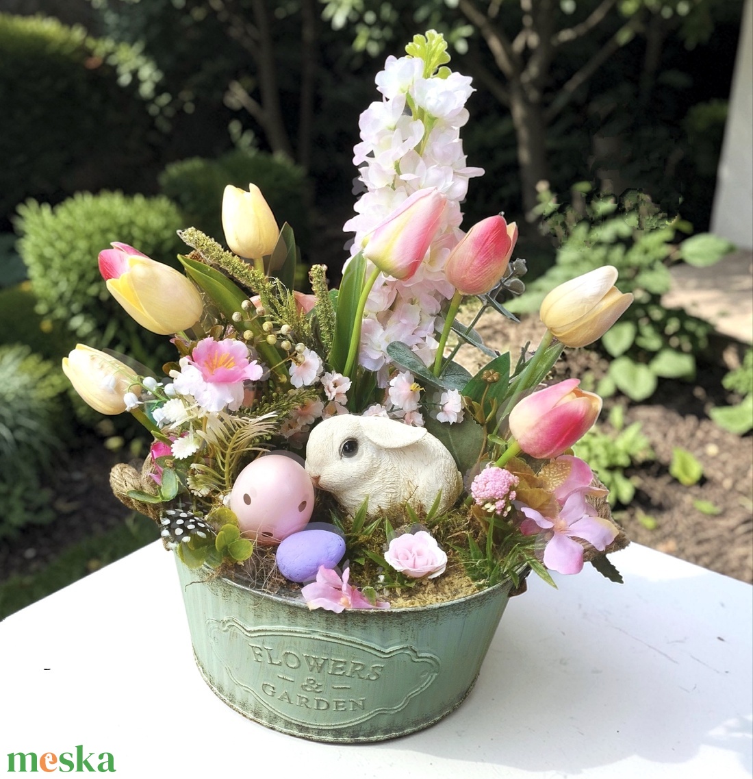 Húsvéti asztaldísz  - ünnepi díszek, dekorációk - húsvéti díszek és dekorációk - húsvéti asztaldíszek - Meska.hu