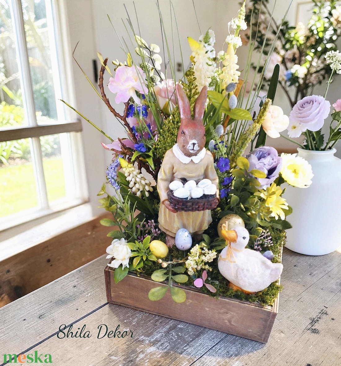 Húsvéti asztaldísz  - ünnepi díszek, dekorációk - húsvéti díszek és dekorációk - húsvéti asztaldíszek - Meska.hu