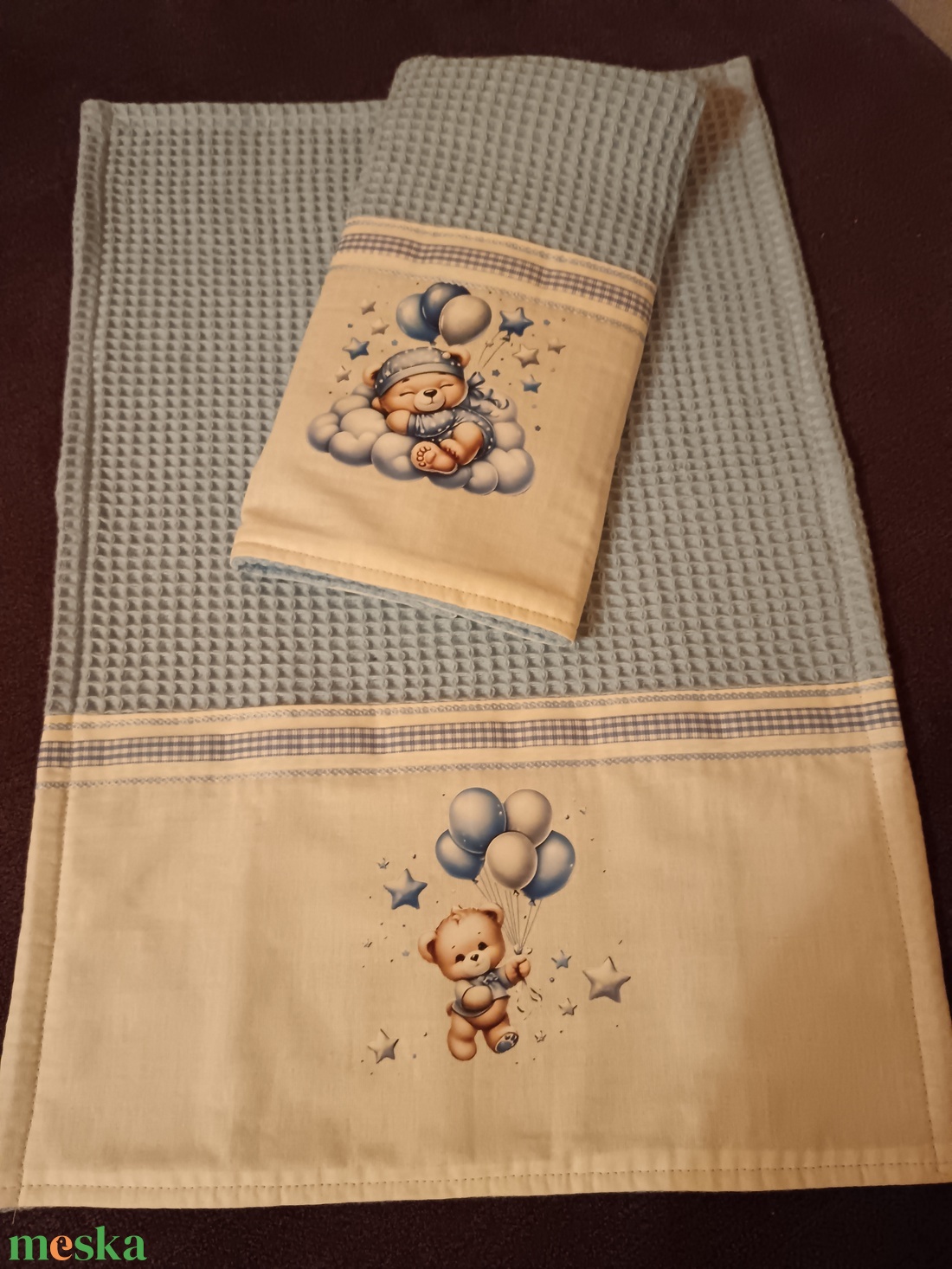 2 darabos  óvodai törölköző  - játék & sport - ovis felszerelés - tisztasági csomag - Meska.hu