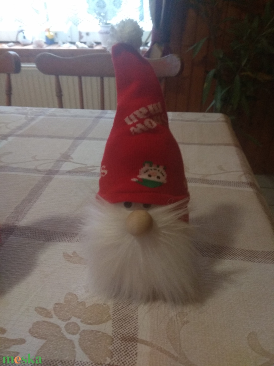 Mikulás manó  - karácsony - karácsonyi lakásdekoráció - karácsonyi manók, figurák - Meska.hu