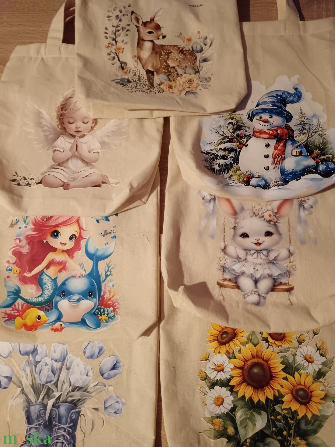 Kis táskák  - táska & tok - bevásárlás & shopper táska - zöldség/gyümölcs zsák - Meska.hu