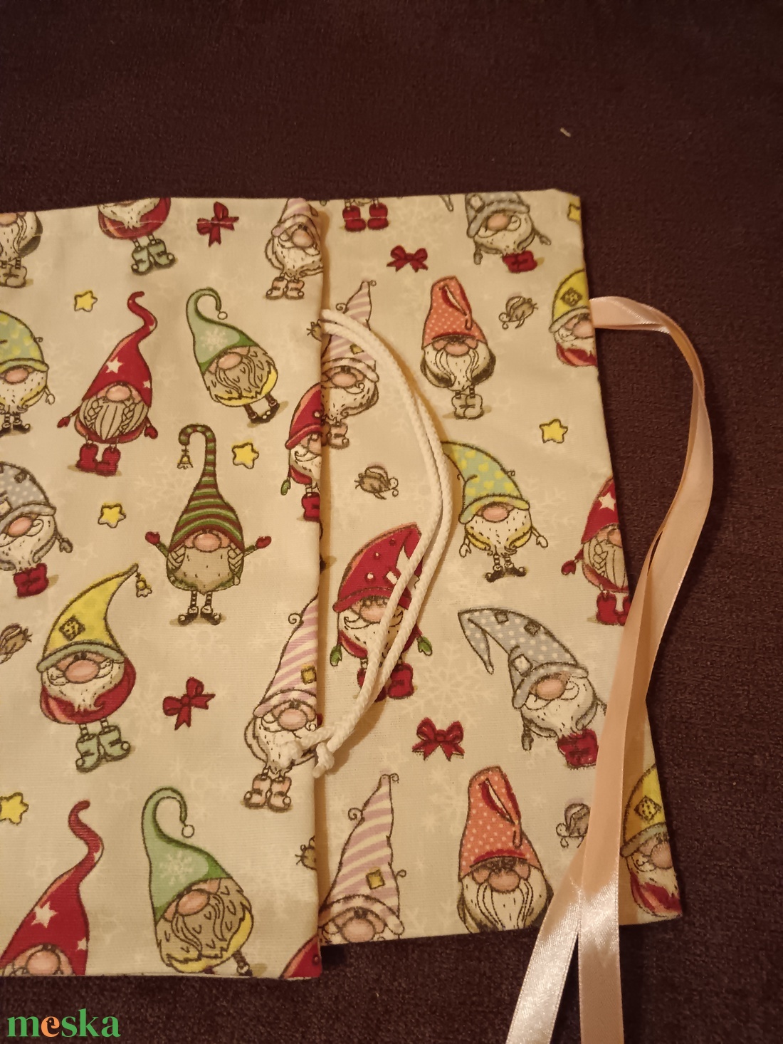 Mikulás zsák  - karácsony - mikulás - mikulás zsák - Meska.hu