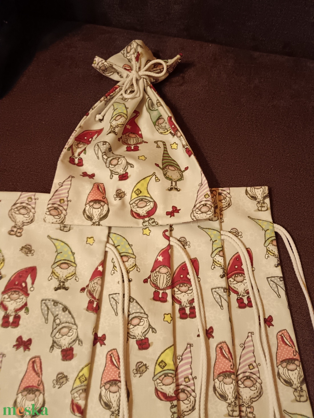 Mikulás zsák  - karácsony - mikulás - mikulás zsák - Meska.hu