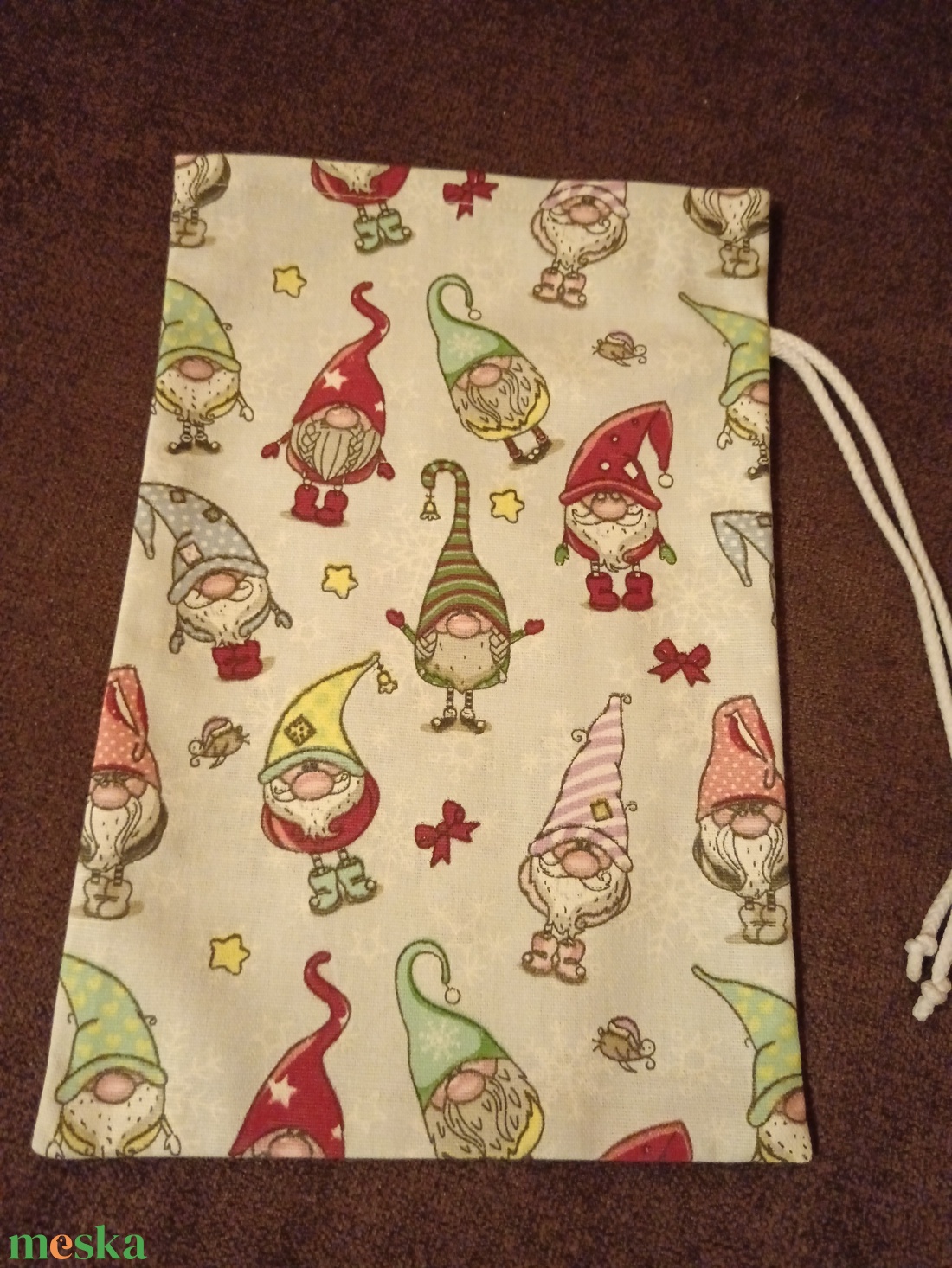 Mikulás zsák  - karácsony - mikulás - mikulás zsák - Meska.hu