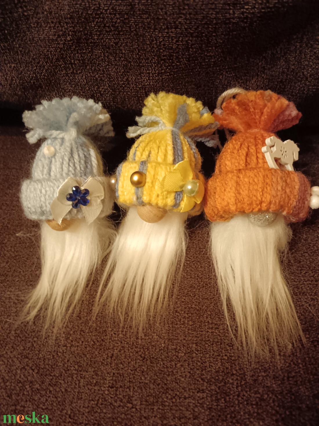 Karácsonyi manó  - karácsony - karácsonyi lakásdekoráció - karácsonyfadíszek - Meska.hu