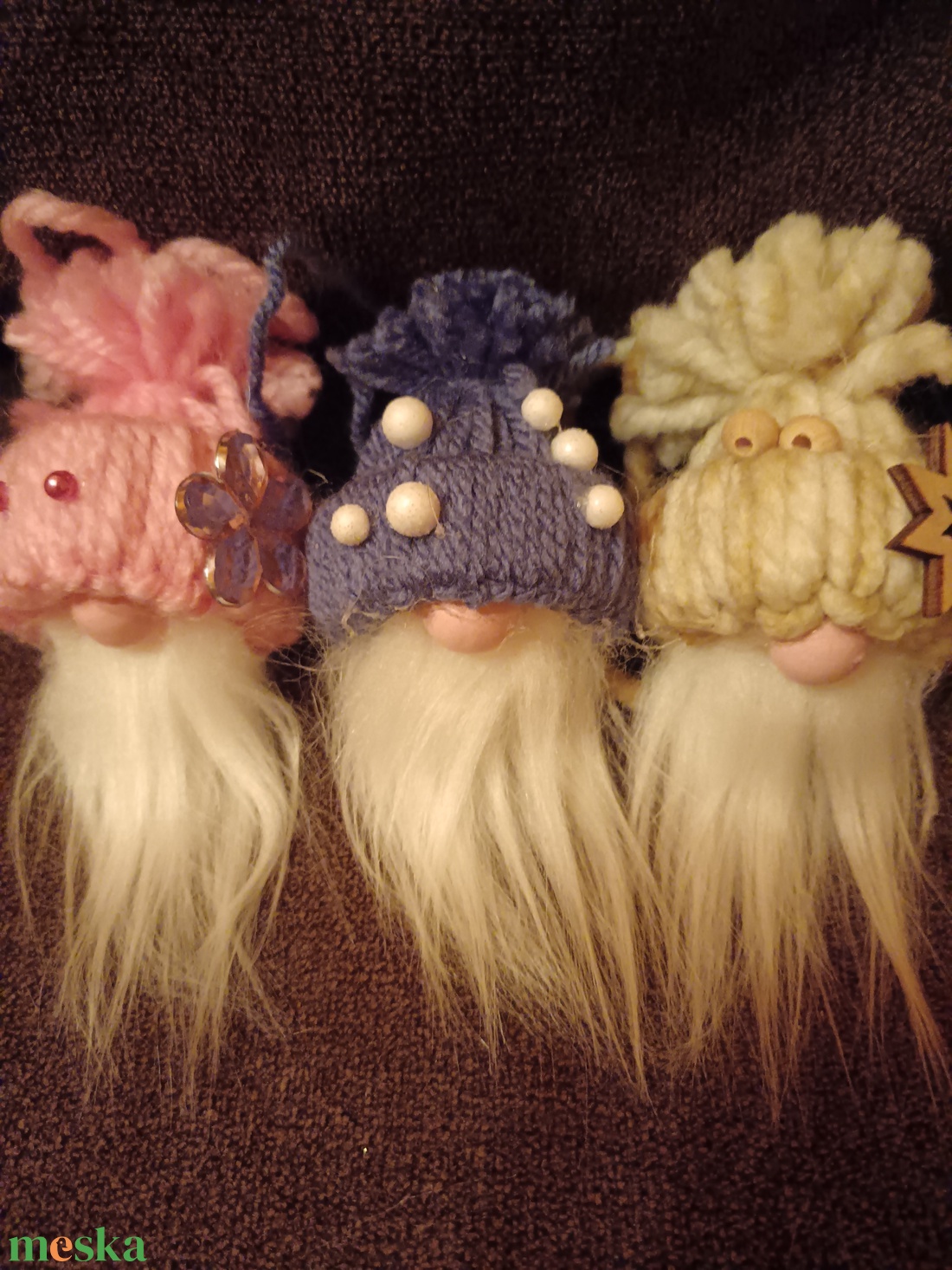 Karácsonyi manó  - karácsony - karácsonyi lakásdekoráció - karácsonyfadíszek - Meska.hu