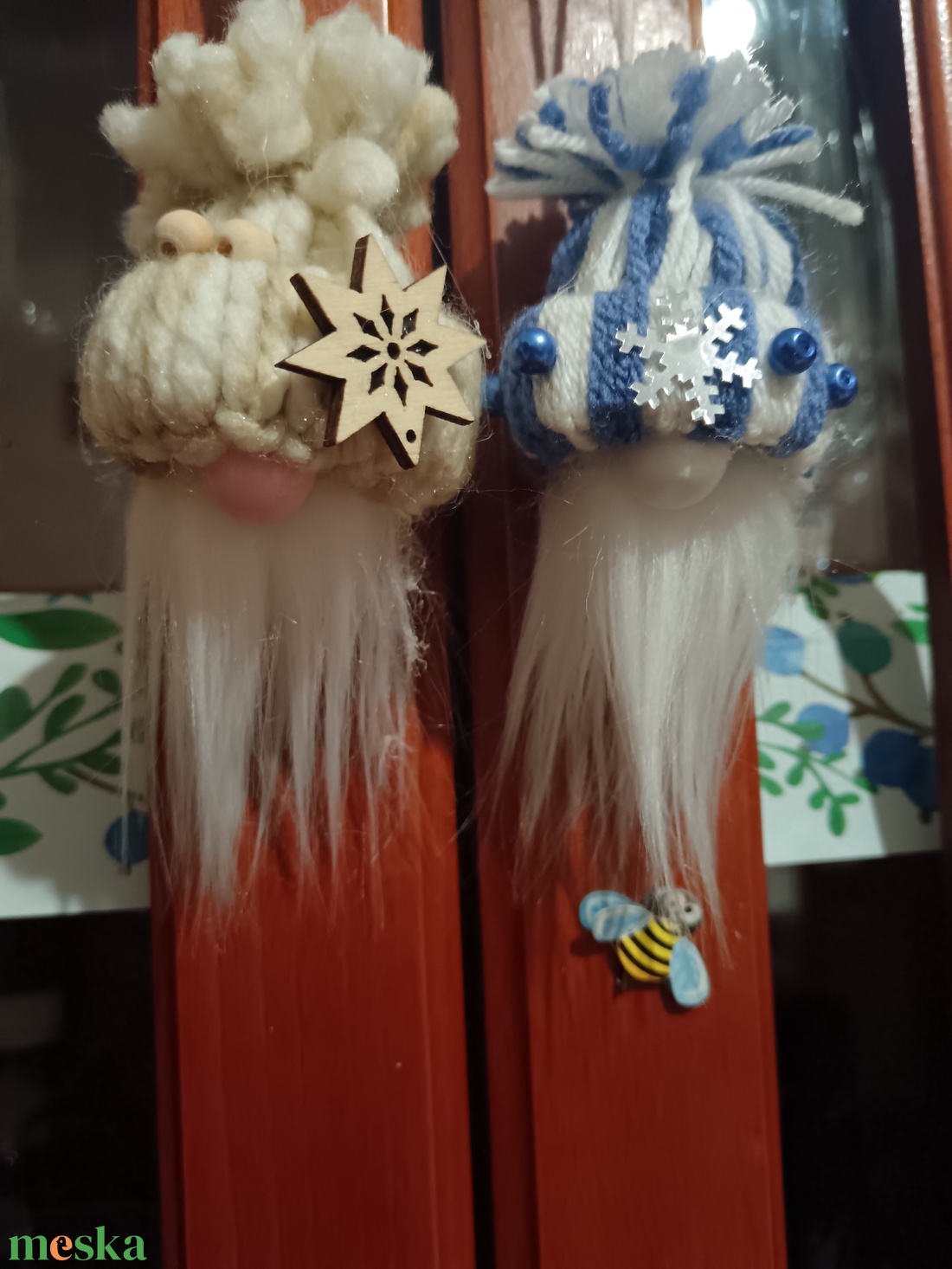 Karácsonyi manó  - karácsony - karácsonyi lakásdekoráció - karácsonyfadíszek - Meska.hu