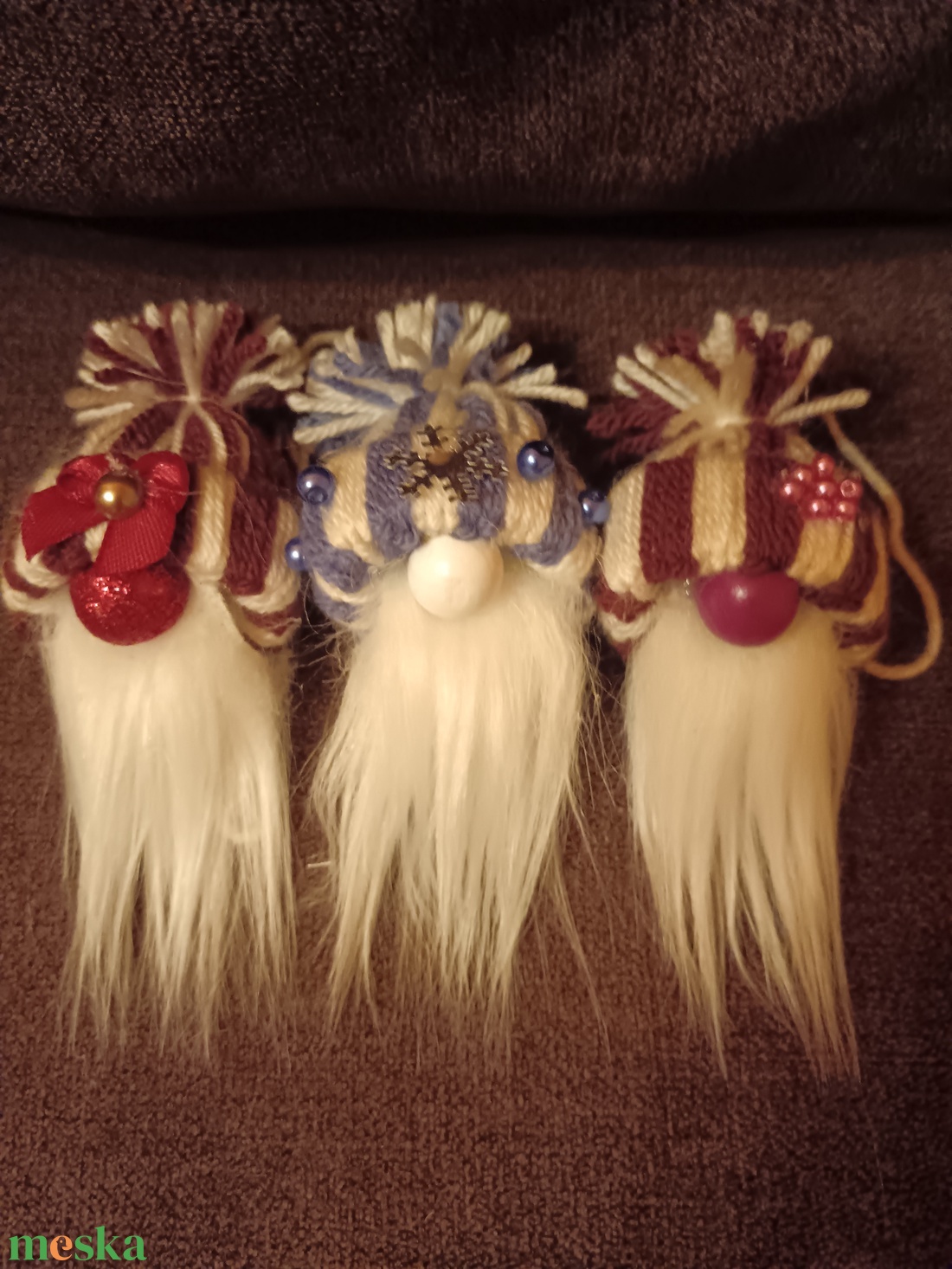 Karácsonyi manó  - karácsony - karácsonyi lakásdekoráció - karácsonyfadíszek - Meska.hu