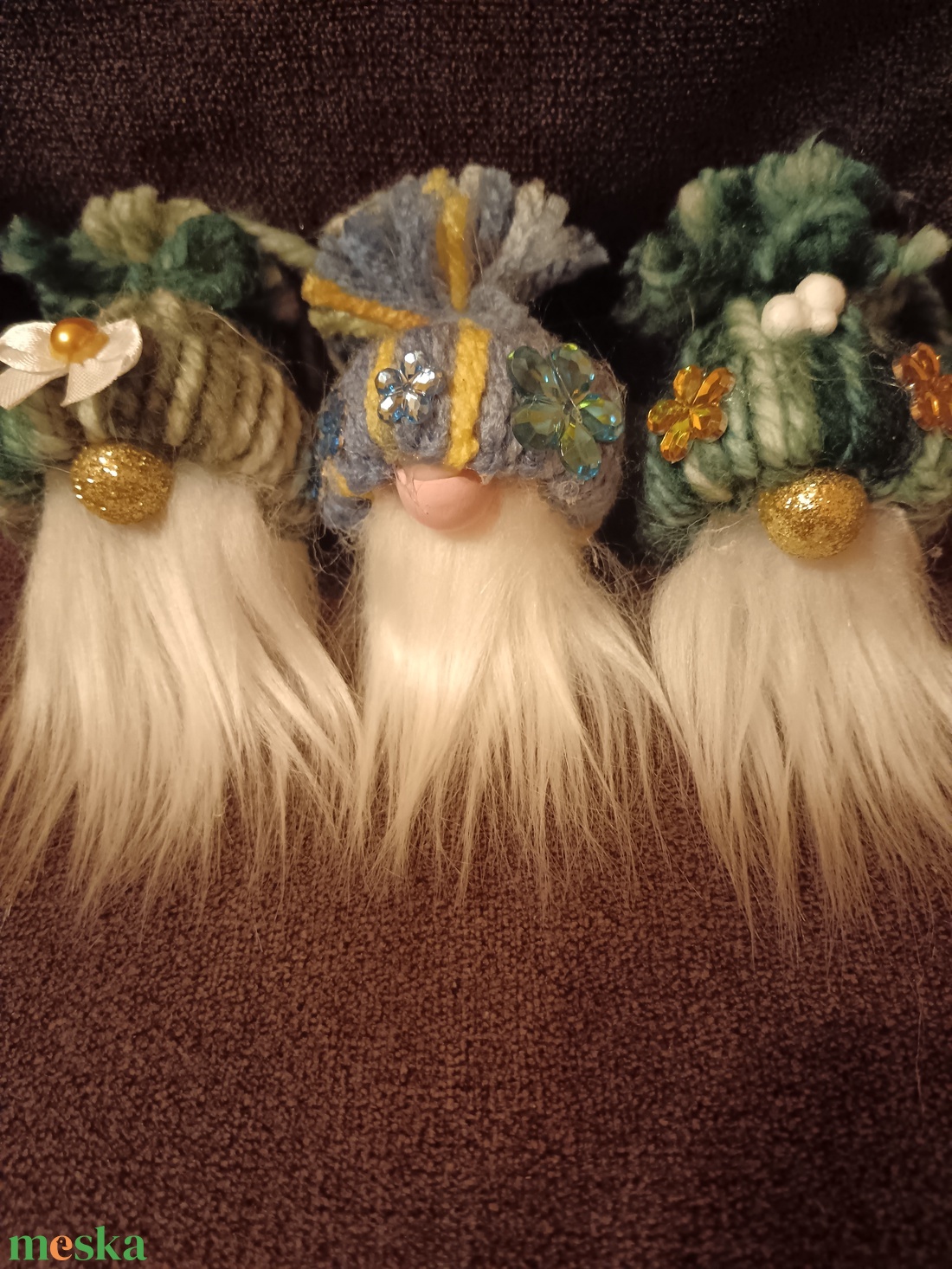 Karácsonyi manó  - karácsony - karácsonyi lakásdekoráció - karácsonyfadíszek - Meska.hu