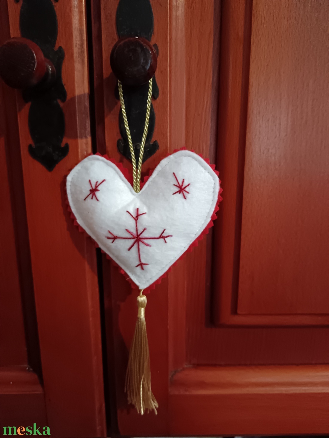 Karácsonyfa dísz - karácsony - karácsonyi lakásdekoráció - karácsonyfadíszek - Meska.hu