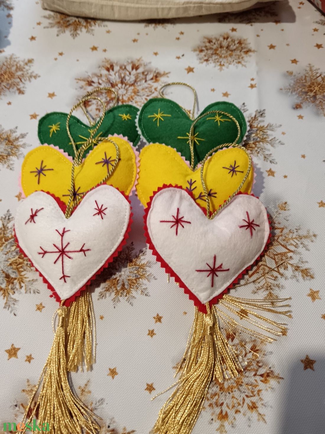 Karácsonyfa dísz - karácsony - karácsonyi lakásdekoráció - karácsonyfadíszek - Meska.hu