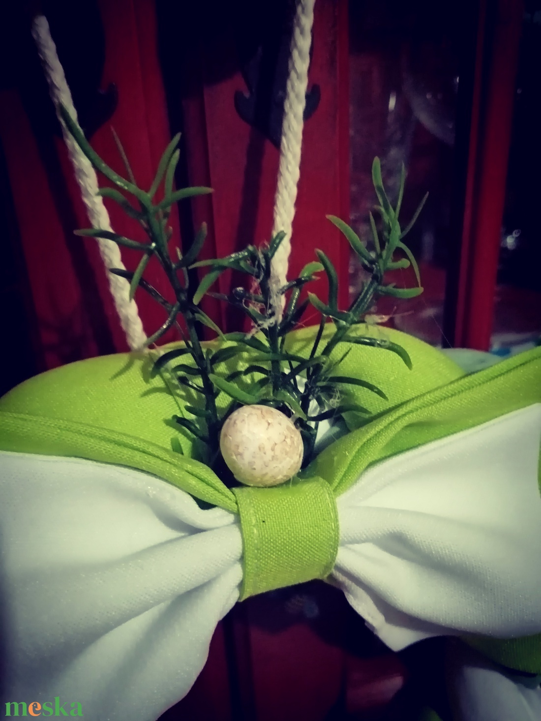 Húsvéti kopogtató  - ünnepi díszek, dekorációk - húsvéti díszek és dekorációk - húsvéti ajtódísz, kopogtató - Meska.hu