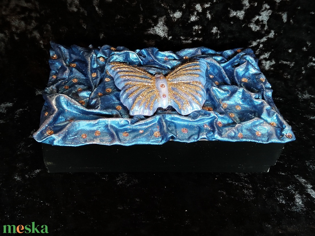 Pillangós  ajándékdoboz - esküvő - emlék & ajándék - doboz - Meska.hu