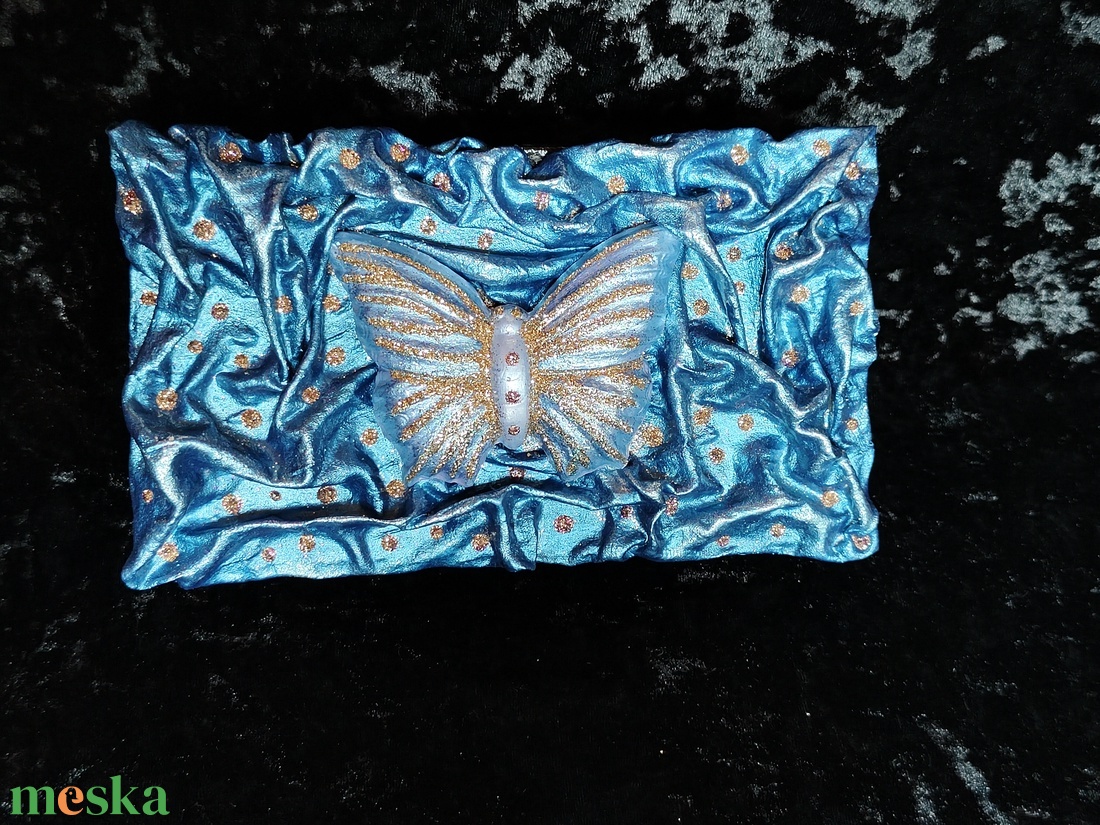 Pillangós  ajándékdoboz - esküvő - emlék & ajándék - doboz - Meska.hu