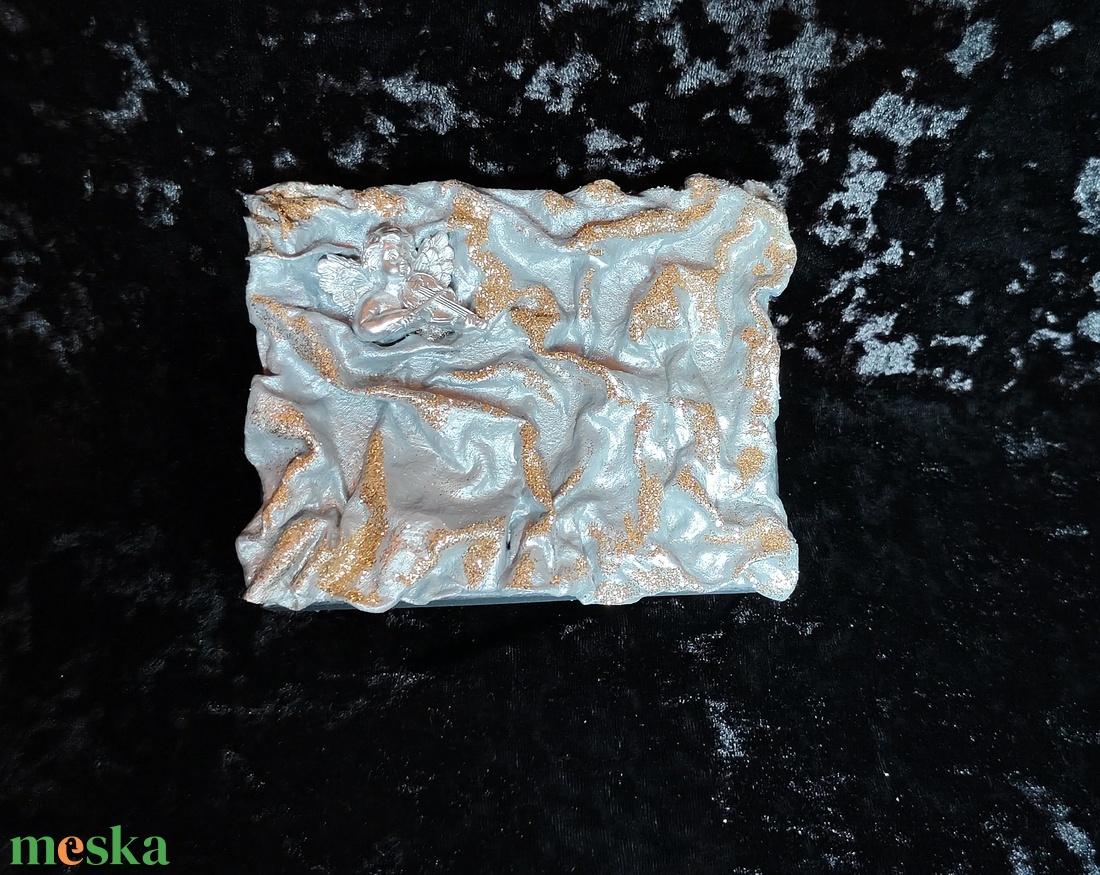 Angyalkás ajándékdoboz - otthon & életmód - dekoráció - asztal és polc dekoráció - díszdoboz - Meska.hu