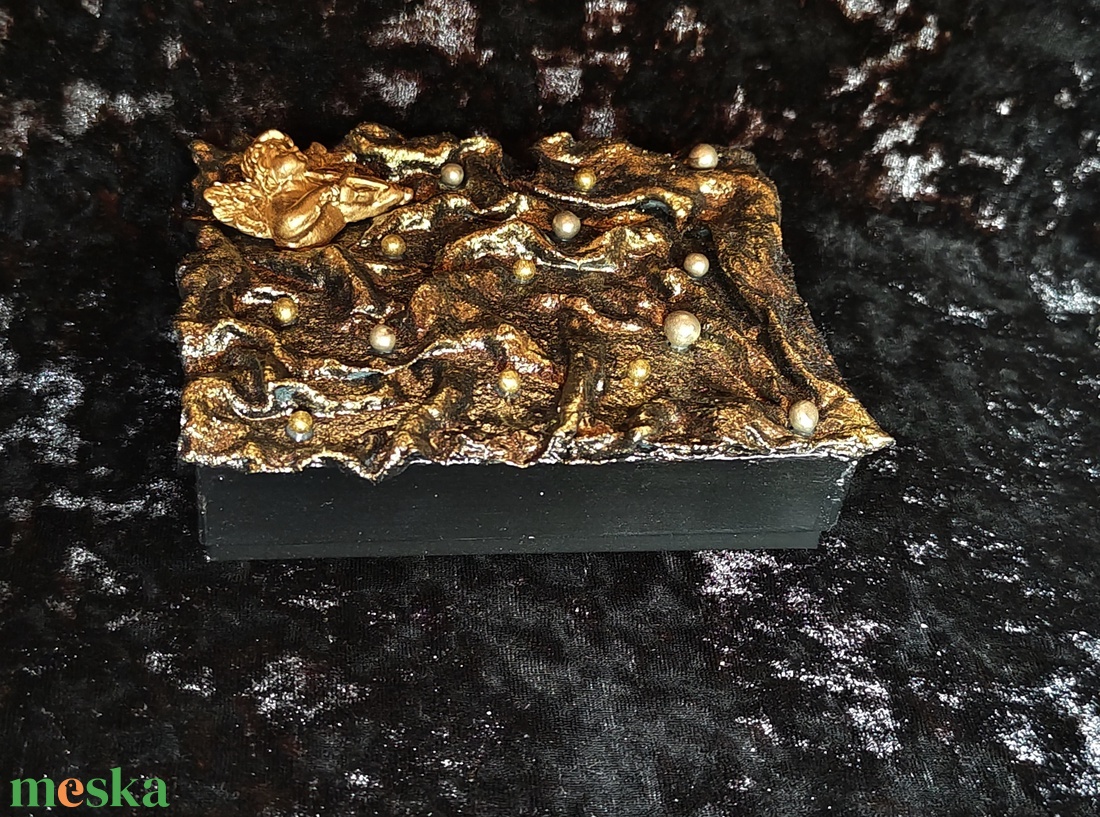 Angyal ajándékdoboz - otthon & életmód - dekoráció - asztal és polc dekoráció - díszdoboz - Meska.hu