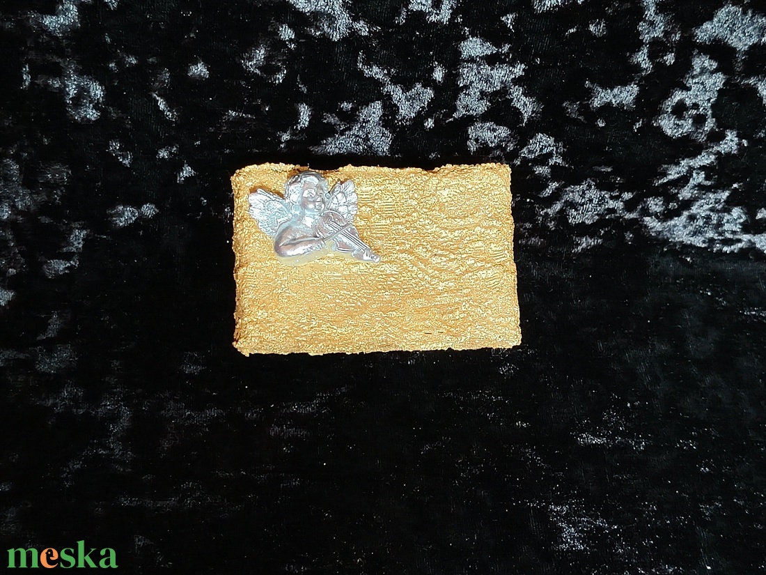 Angyalkás mini ajándékdoboz - esküvő - emlék & ajándék - doboz - Meska.hu