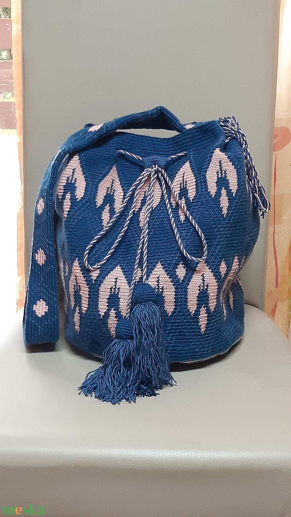 Horgolt táska Wayuu mochila stílusban - táska & tok - kézitáska & válltáska - válltáska - Meska.hu Horgolt táska Wayuu mochila stílusban - táska & tok - kézitáska & válltáska - válltáska - Meska.hu