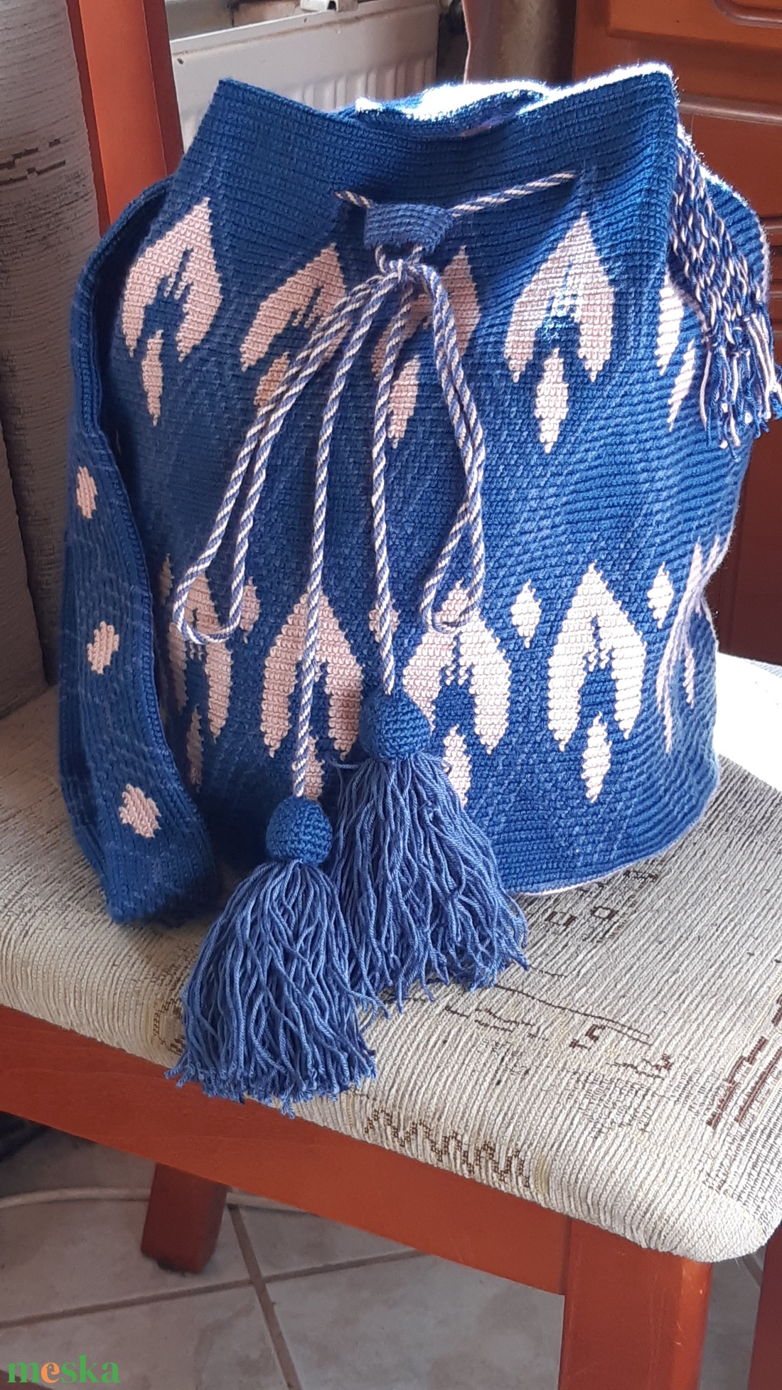 Horgolt táska Wayuu mochila stílusban - táska & tok - kézitáska & válltáska - válltáska - Meska.hu Horgolt táska Wayuu mochila stílusban - táska & tok - kézitáska & válltáska - válltáska - Meska.hu
