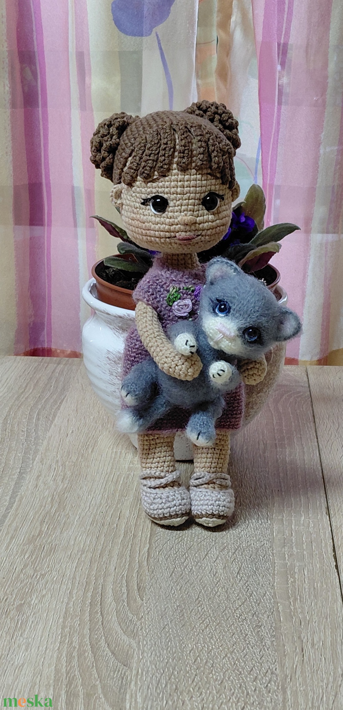 Anna horgolt baba - játék & sport - baba & babaház - öltöztethető baba - Meska.hu Anna horgolt baba - játék & sport - baba & babaház - öltöztethető baba - Meska.hu