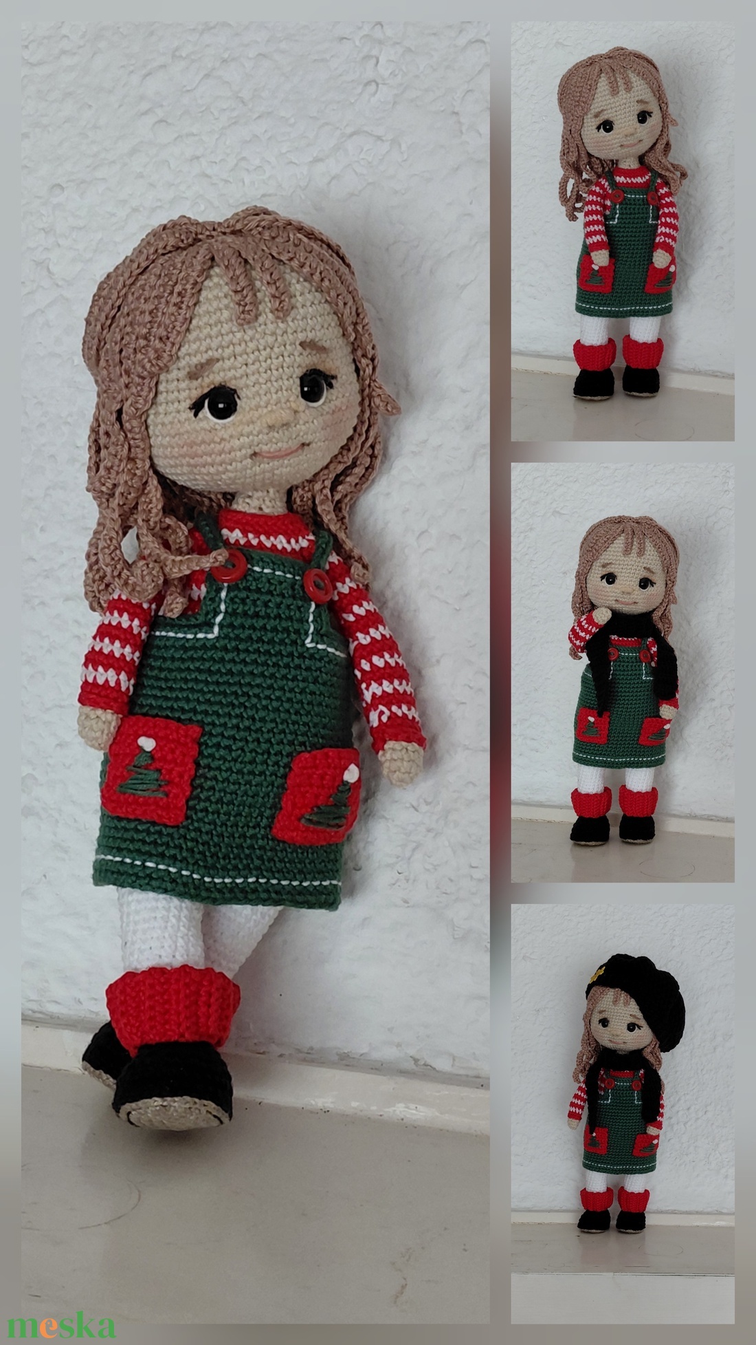 Baba karácsonyi ruhában - játék & sport - baba & babaház - baba - Meska.hu