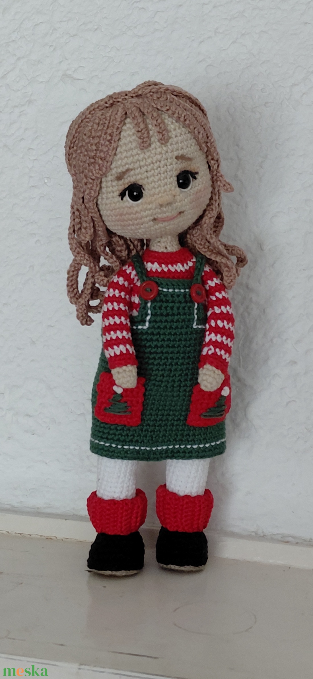 Baba karácsonyi ruhában - játék & sport - baba & babaház - baba - Meska.hu