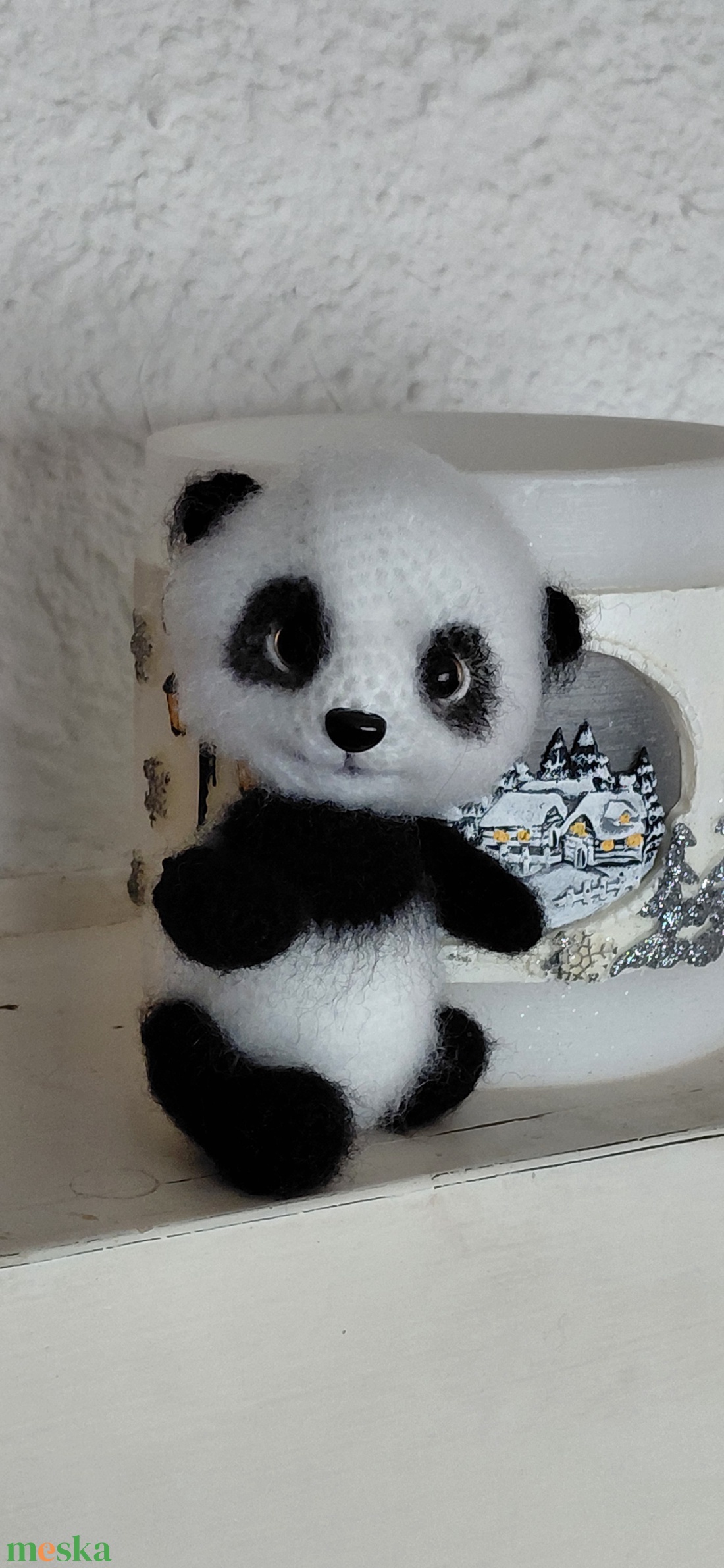 Panda - játék & sport - plüssállat & játékfigura - maci - Meska.hu