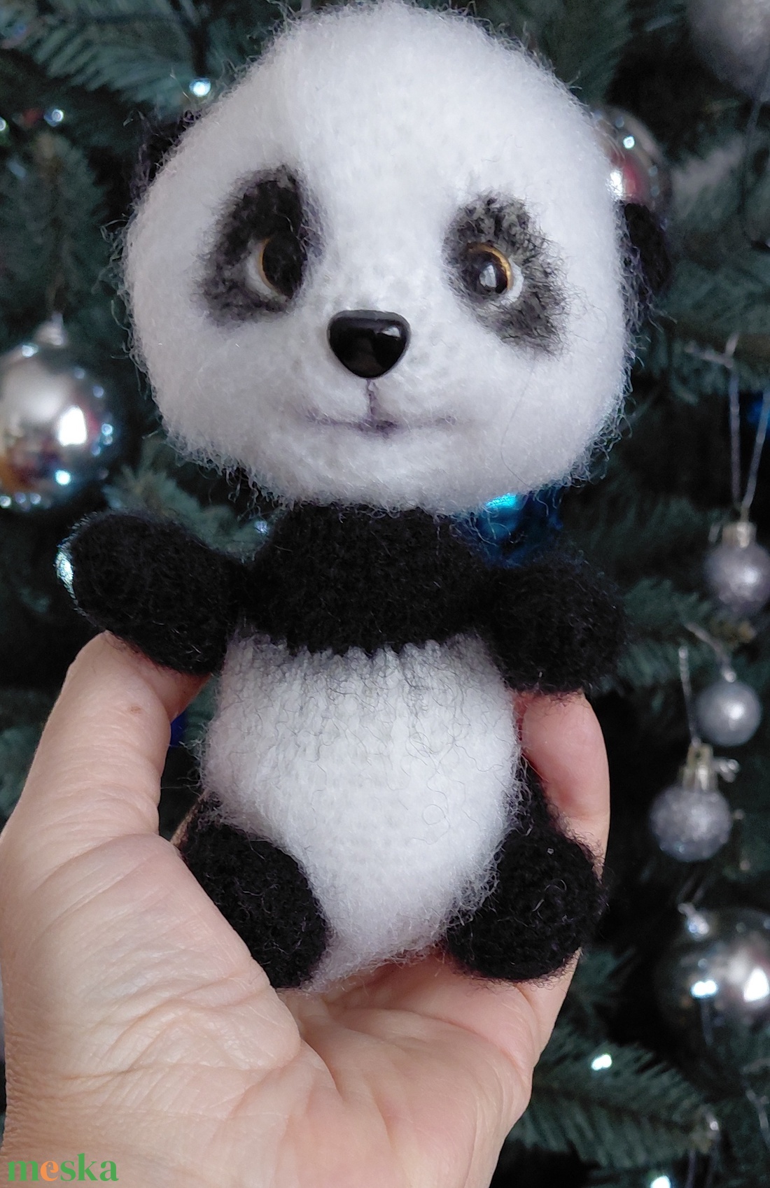 Panda - játék & sport - plüssállat & játékfigura - maci - Meska.hu