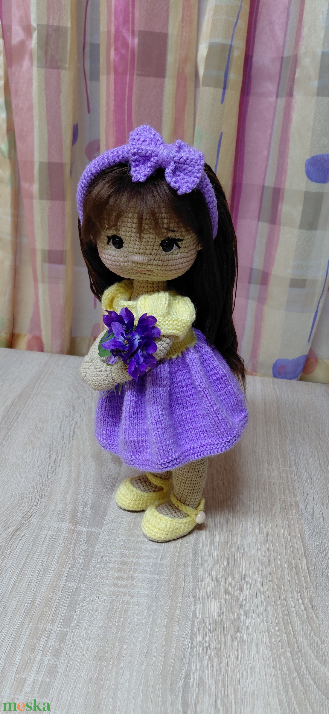 Henrietta baba - játék & sport - baba & babaház - öltöztethető baba - Meska.hu