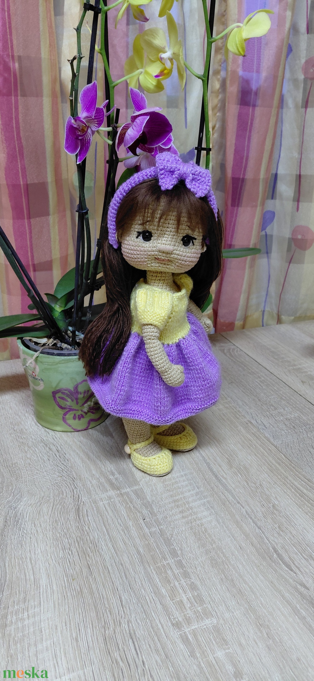 Henrietta baba - játék & sport - baba & babaház - öltöztethető baba - Meska.hu