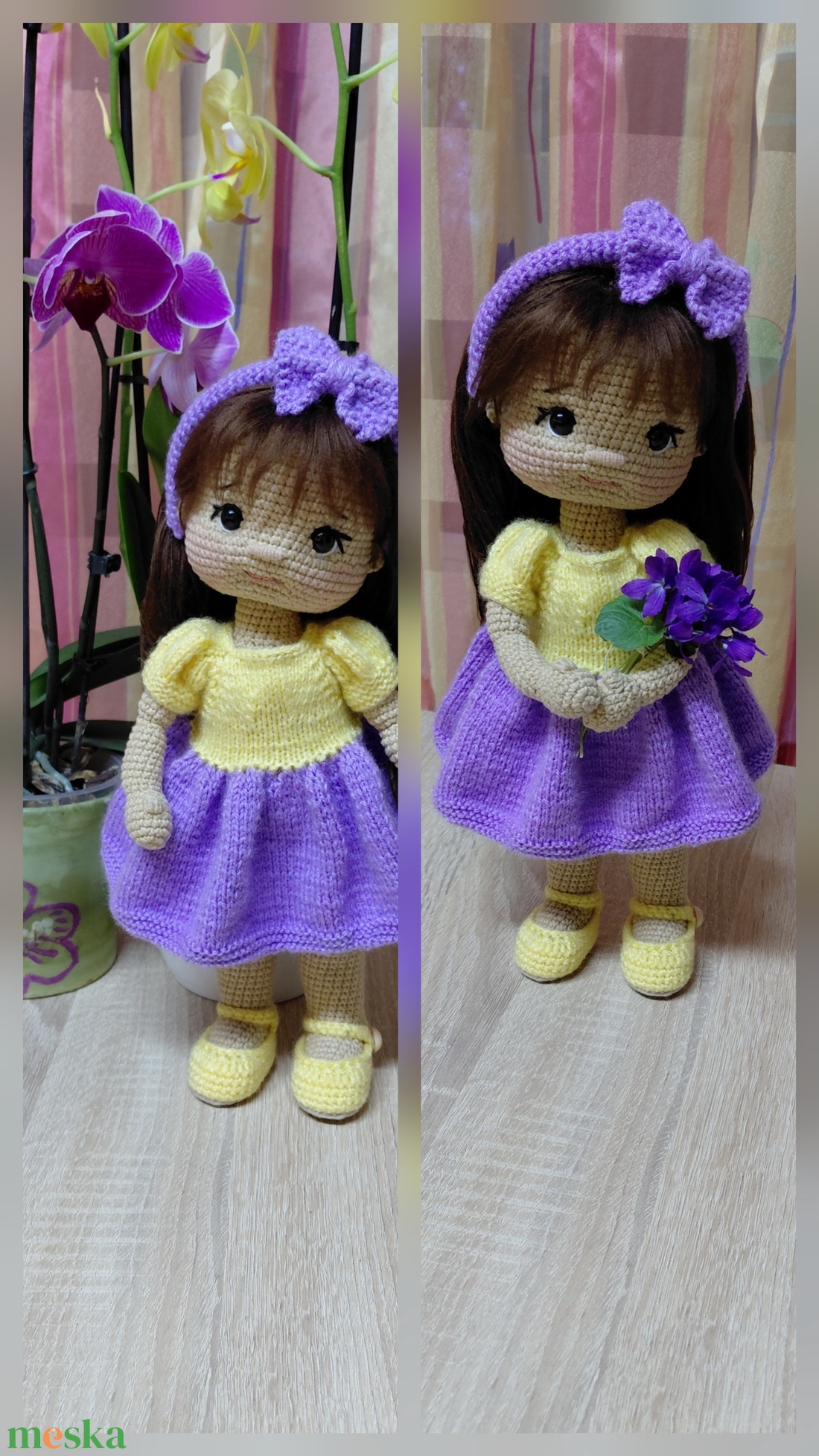 Henrietta baba - játék & sport - baba & babaház - öltöztethető baba - Meska.hu