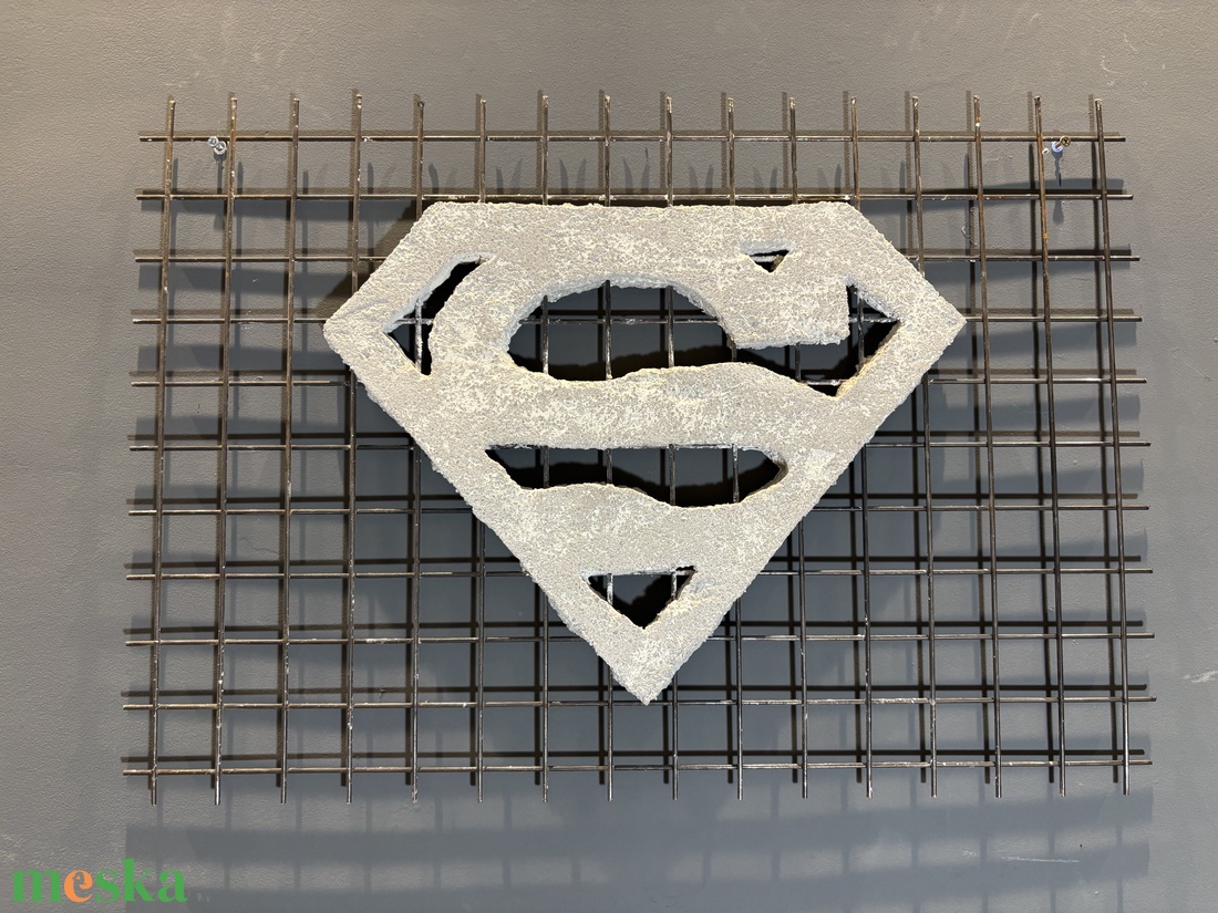Superman logo beton fali dekoráció - otthon & életmód - dekoráció - fali és függő dekoráció - falra akasztható dekor - Meska.hu Superman logo beton fali dekoráció - otthon & életmód - dekoráció - fali és függő dekoráció - falra akasztható dekor - Meska.hu