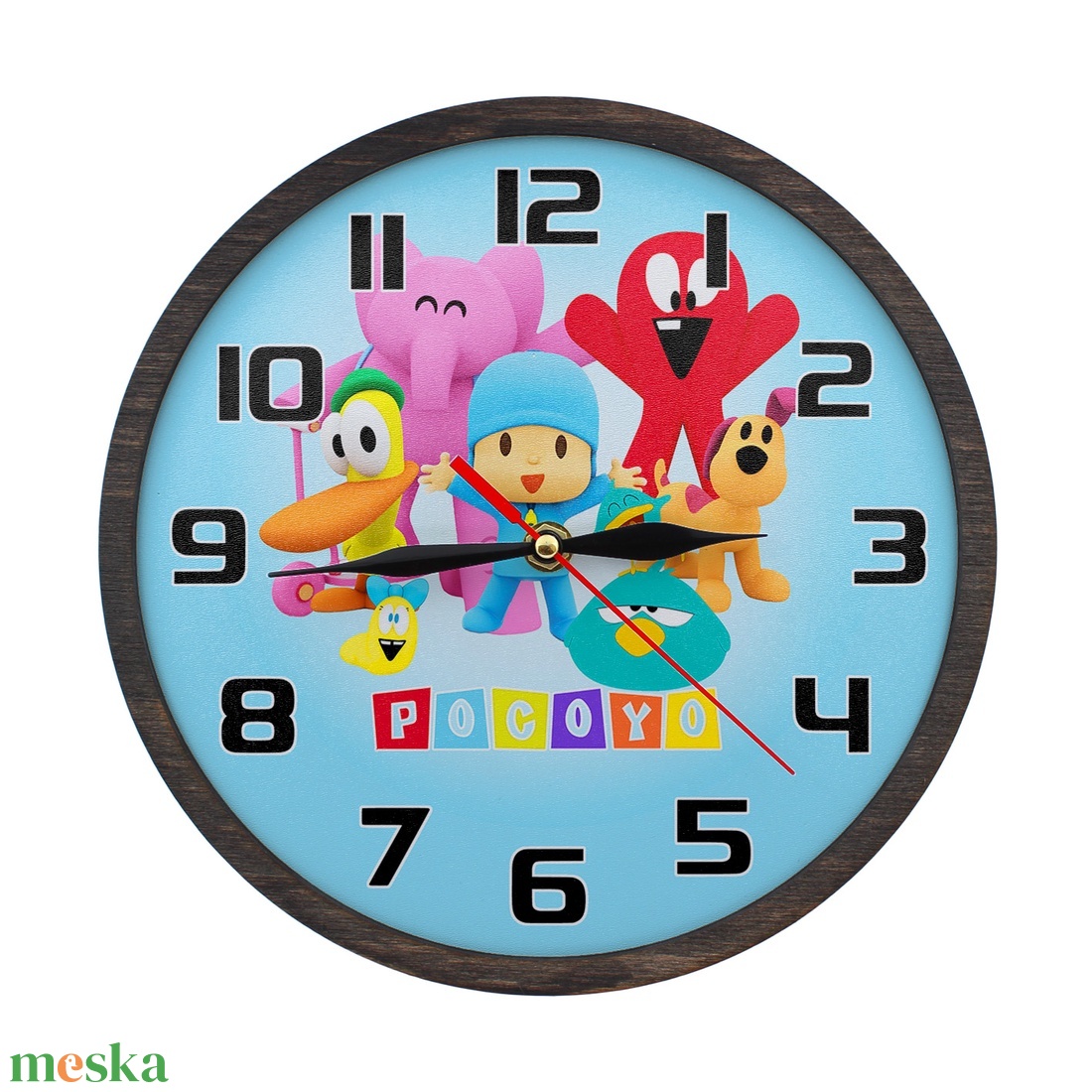 Dekoratív falióra - Pocoyo - otthon & életmód - dekoráció - fali és függő dekoráció - falióra & óra - Meska.hu Dekoratív falióra - Pocoyo - otthon & életmód - dekoráció - fali és függő dekoráció - falióra & óra - Meska.hu