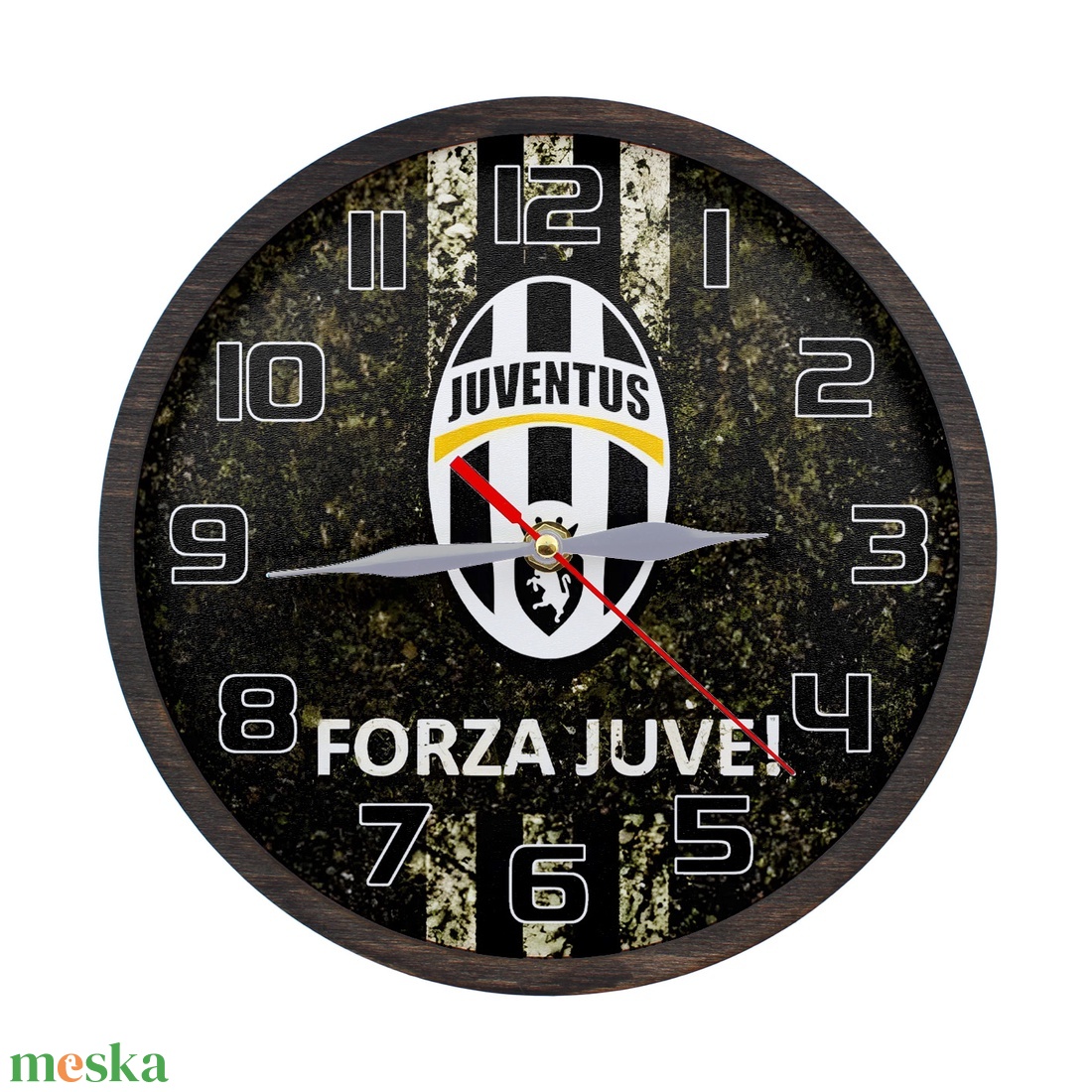 Dekoratív falióra - Juventus - otthon & életmód - dekoráció - fali és függő dekoráció - falióra & óra - Meska.hu Dekoratív falióra - Juventus - otthon & életmód - dekoráció - fali és függő dekoráció - falióra & óra - Meska.hu
