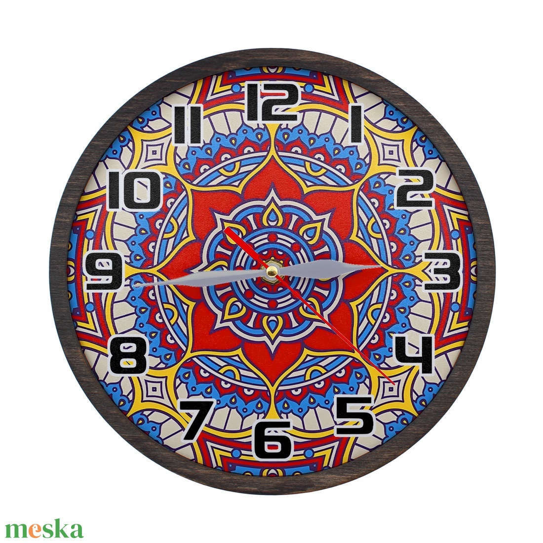 Dekoratív falióra - Mandala - otthon & életmód - dekoráció - fali és függő dekoráció - falióra & óra - Meska.hu Dekoratív falióra - Mandala - otthon & életmód - dekoráció - fali és függő dekoráció - falióra & óra - Meska.hu