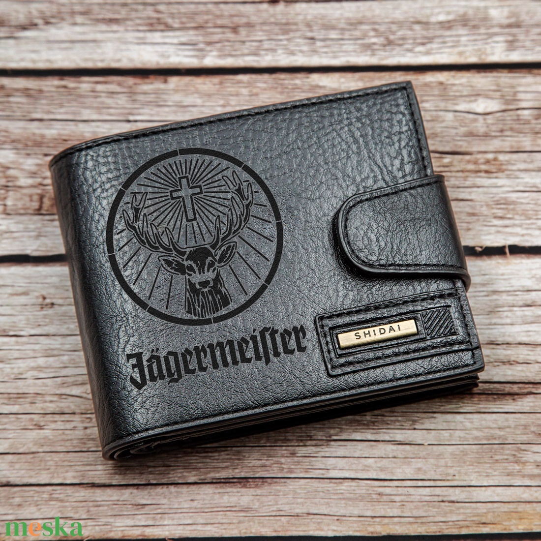Gravírozott pénztárca - Jagermeister - táska & tok - pénztárca & más tok - pénztárca - férfi pénztárca - Meska.hu Gravírozott pénztárca - Jagermeister - táska & tok - pénztárca & más tok - pénztárca - férfi pénztárca - Meska.hu