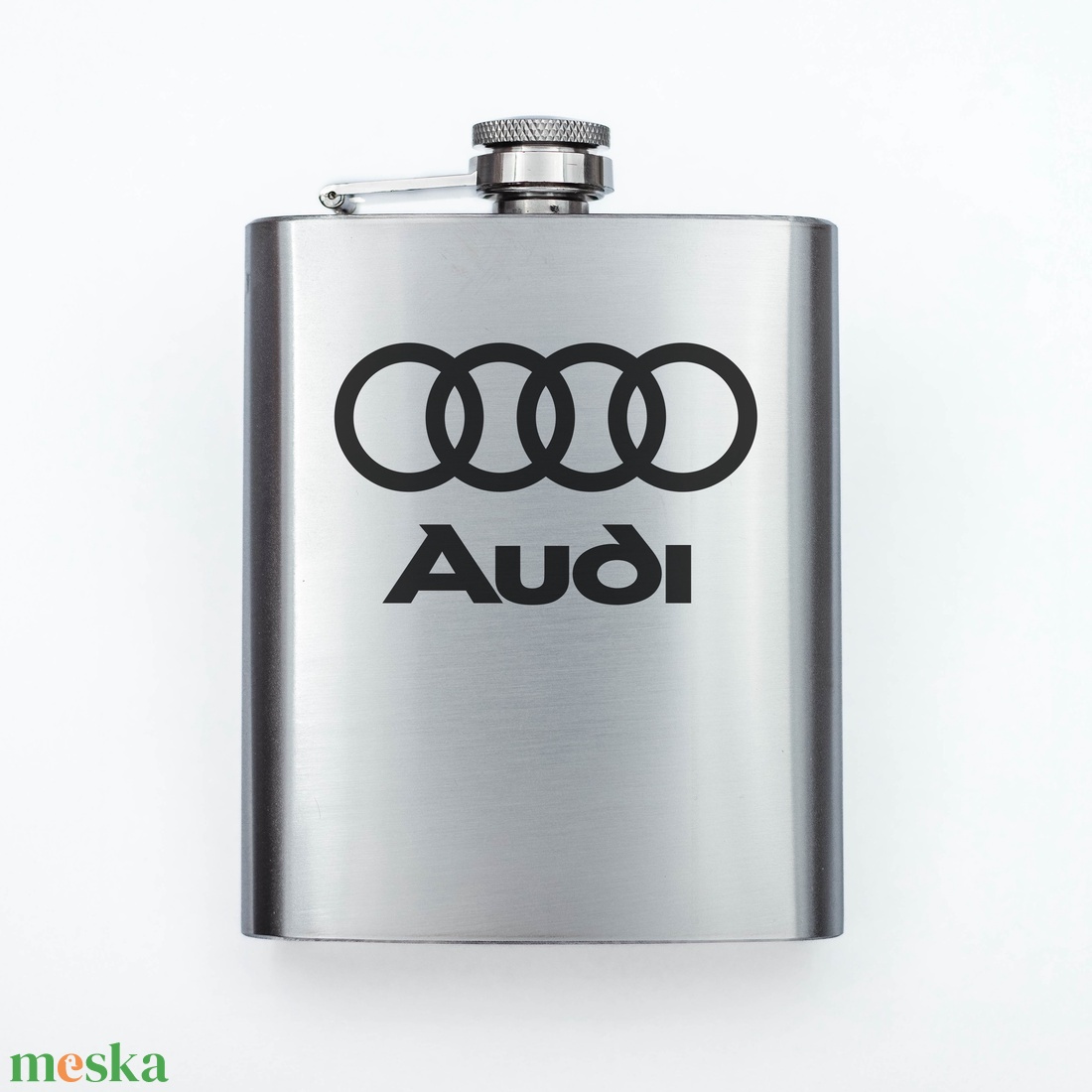 Gravírozott fém flaska - Audi - otthon & életmód - konyhafelszerelés, tálalás - flaska, csatos üveg - Meska.hu Gravírozott fém flaska - Audi - otthon & életmód - konyhafelszerelés, tálalás - flaska, csatos üveg - Meska.hu
