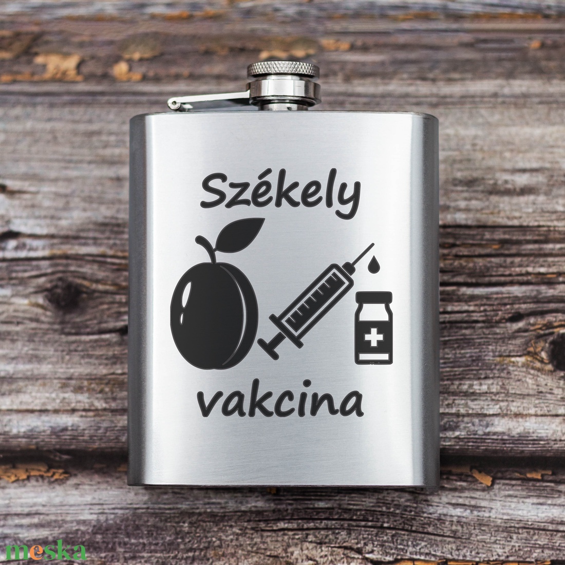 Gravírozott fém flaska - Székely vakcina - otthon & életmód - konyhafelszerelés, tálalás - flaska, csatos üveg - Meska.hu Gravírozott fém flaska - Székely vakcina - otthon & életmód - konyhafelszerelés, tálalás - flaska, csatos üveg - Meska.hu