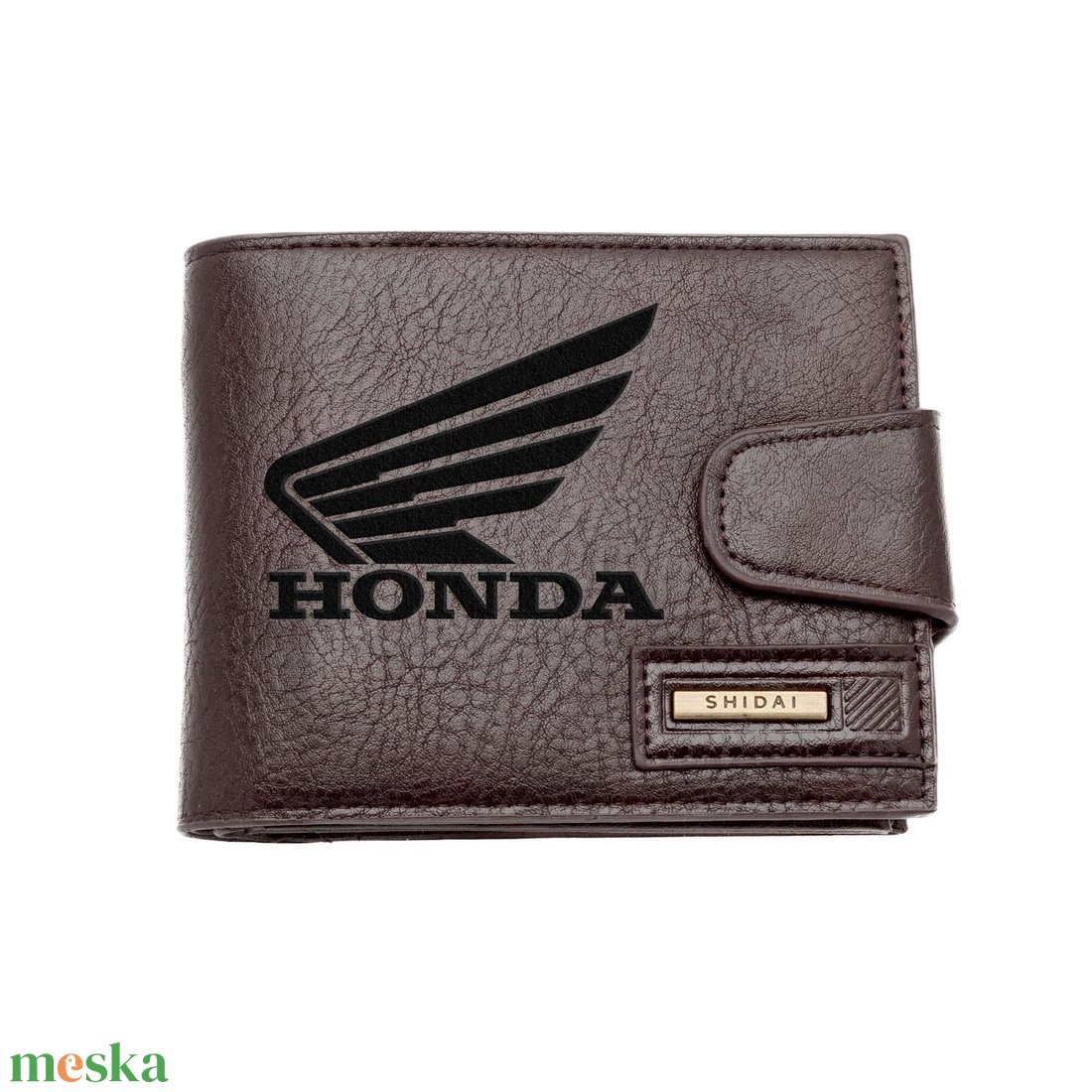 Gravírozott barna pénztárca - Honda Motorkerékpár logo - táska & tok - pénztárca & más tok - pénztárca - férfi pénztárca - Meska.hu Gravírozott barna pénztárca - Honda Motorkerékpár logo - táska & tok - pénztárca & más tok - pénztárca - férfi pénztárca - Meska.hu