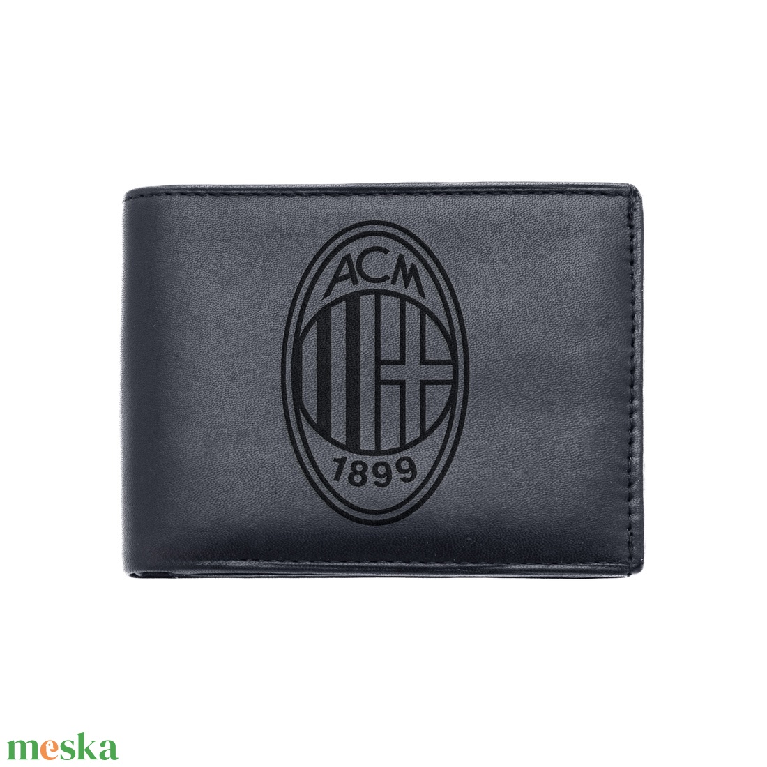 Valódi bőr pénztárca - AC Milan - táska & tok - pénztárca & más tok - pénztárca - férfi pénztárca - Meska.hu
