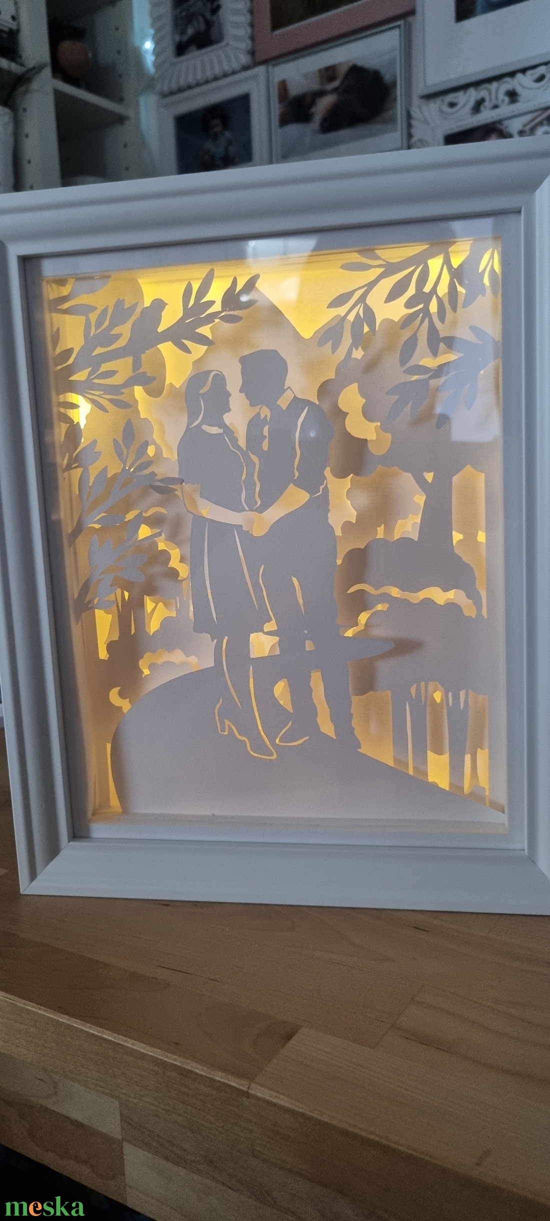 Egyedi 3D papírkép (világítással) - otthon & életmód - dekoráció - kép & falikép - több részes kép - Meska.hu