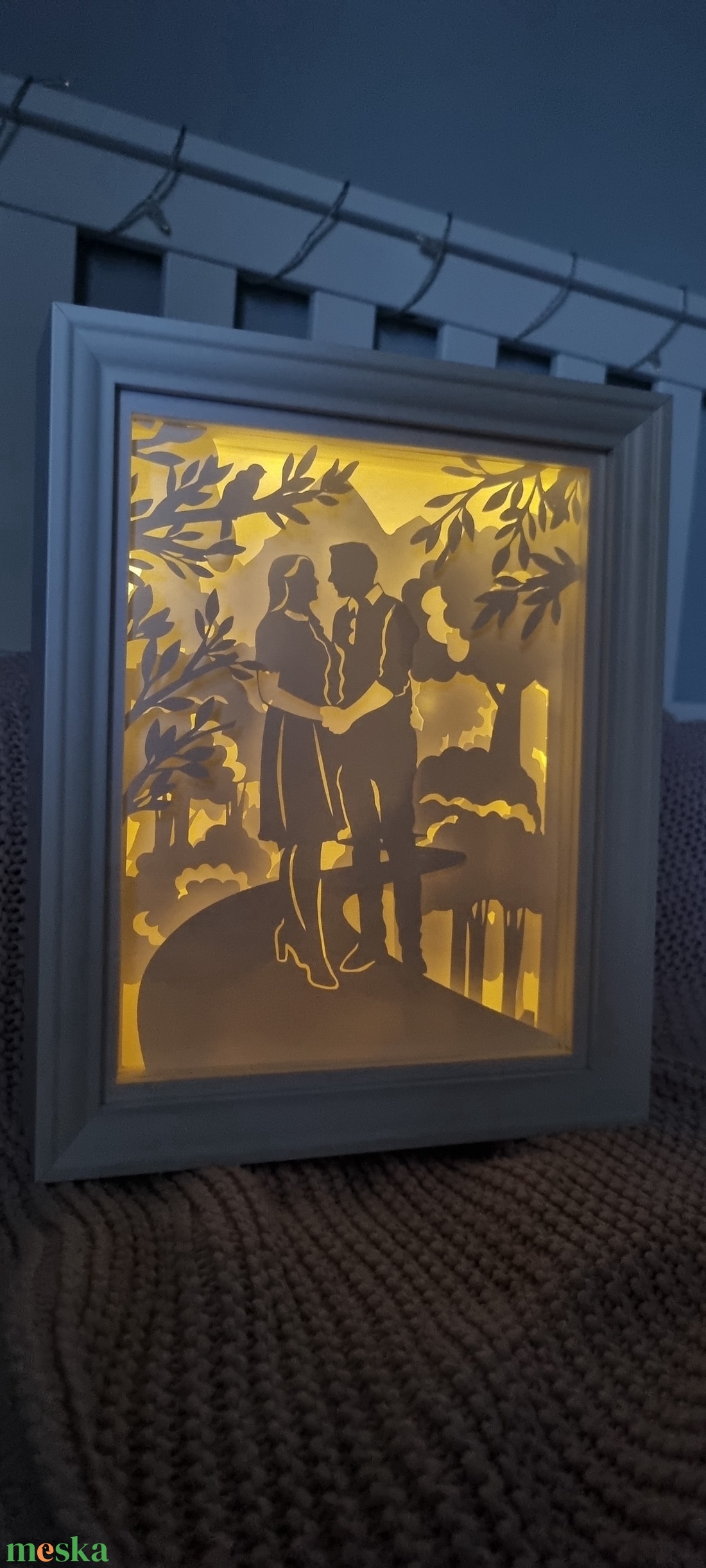 Egyedi 3D papírkép (világítással) - otthon & életmód - dekoráció - kép & falikép - több részes kép - Meska.hu