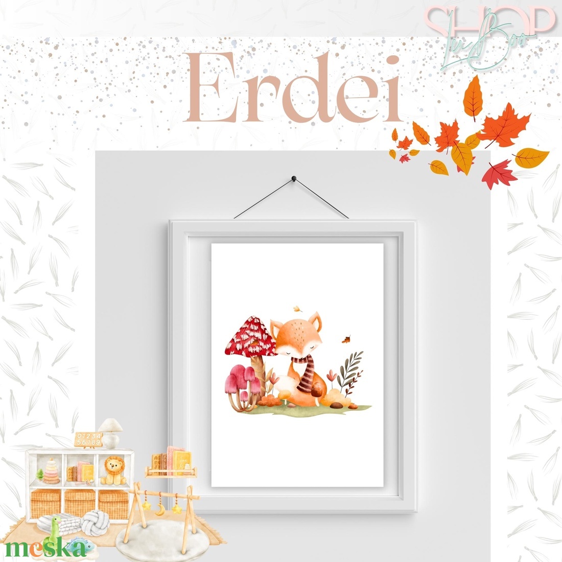 Erdei poszter (3 darabos) - otthon & életmód - dekoráció - kép & falikép - 3d képek - Meska.hu